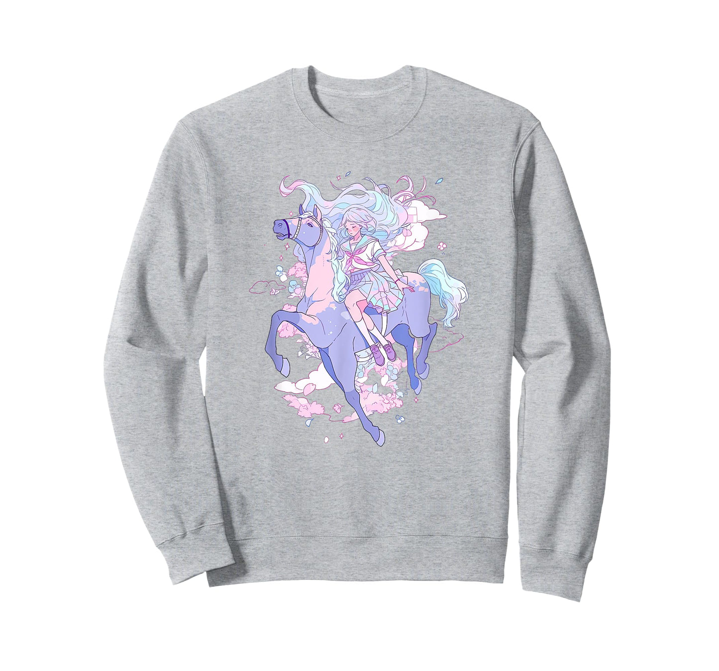 Horse Girl funny Pastel japan Anime Aesthetic japanese T-Shirt