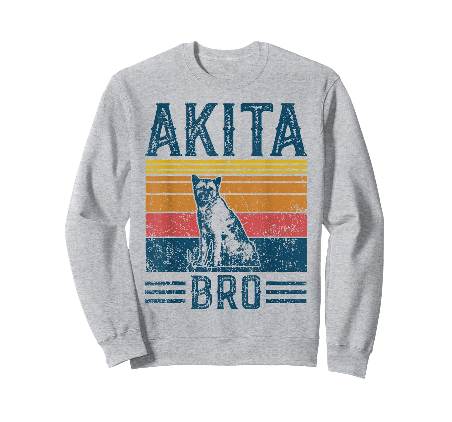 Dog Akita Bro - Vintage Akita Bro T-Shirt for Men Women Kids