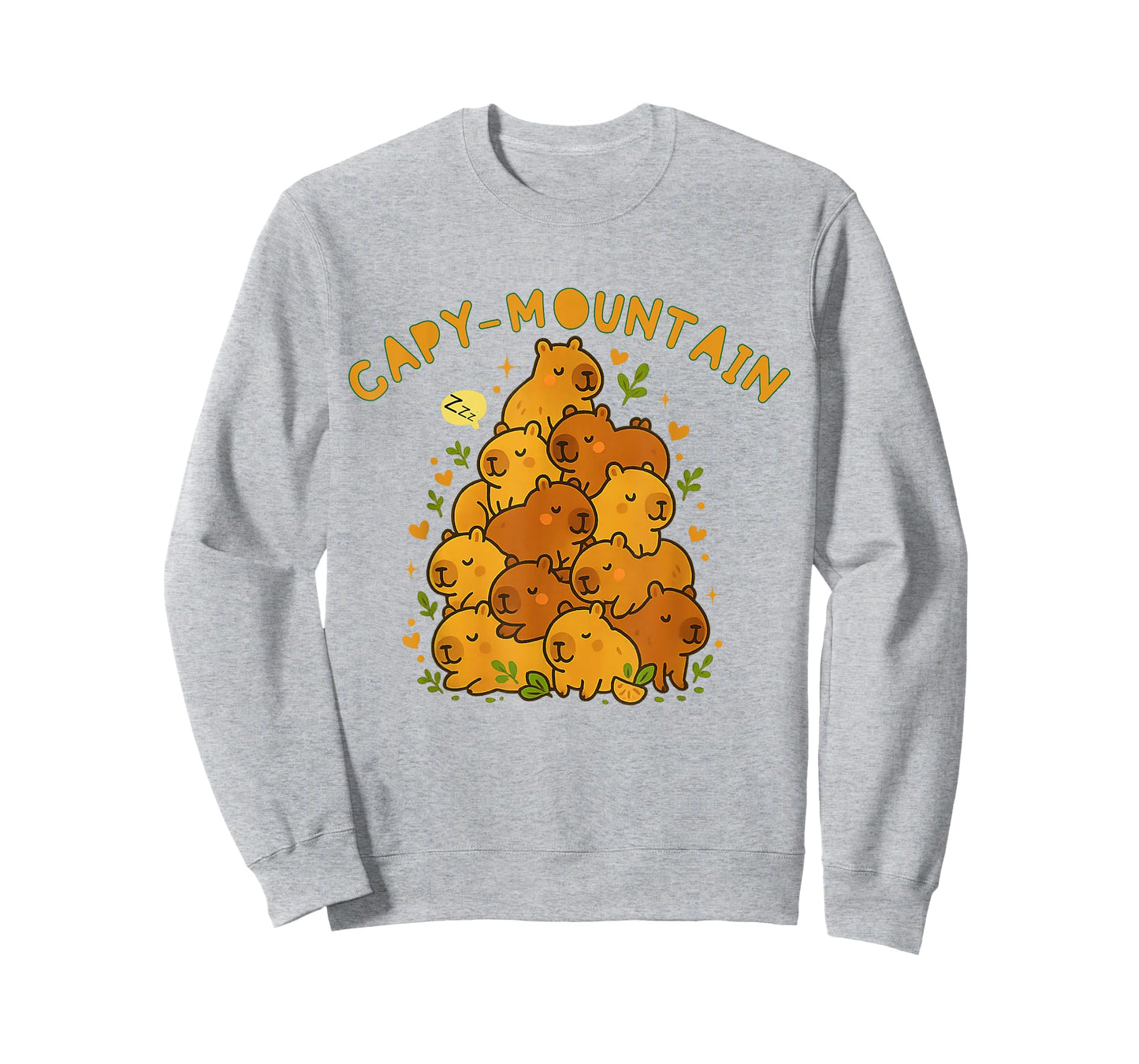 Cozy Capy-Mountain Cute Capybara Lovers T-Shirt