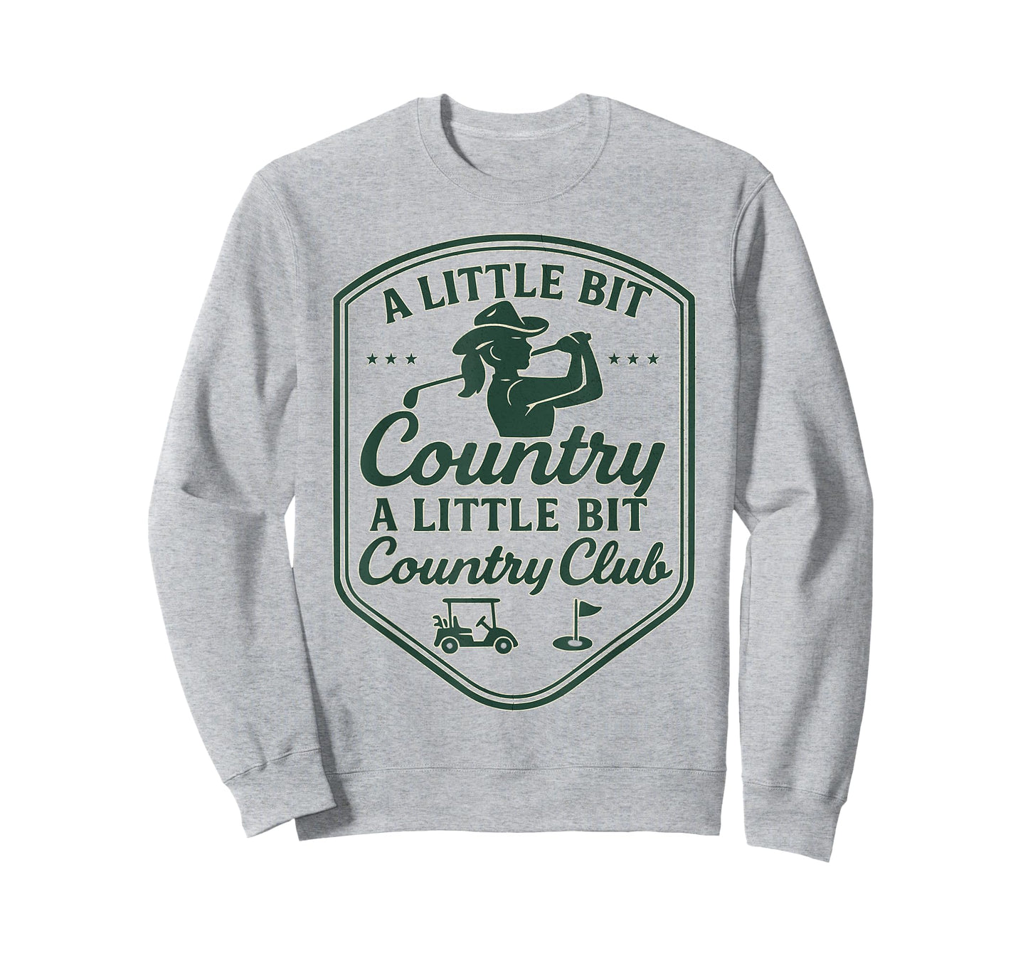 Country Golf Southern Cowgirl Golfing Country Club Golfer T-Shirt