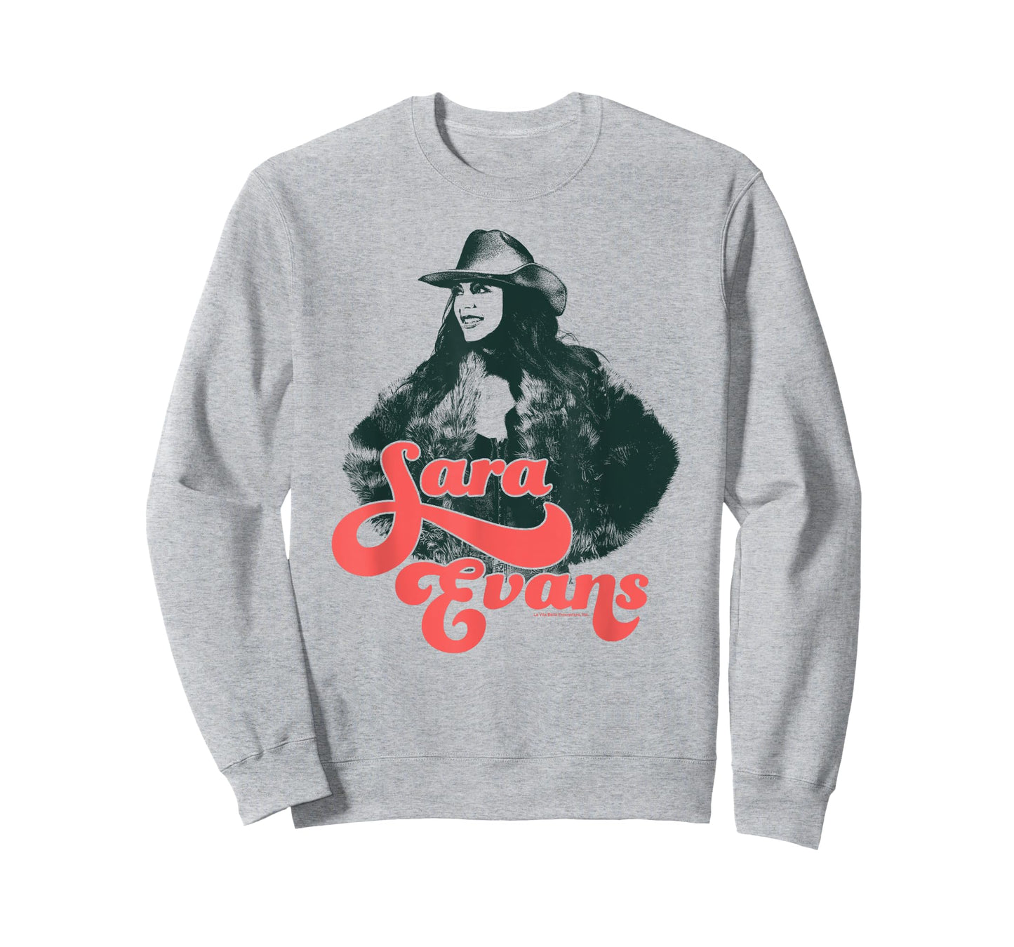 Sara Evans Bust Vintage Portrait T-Shirt