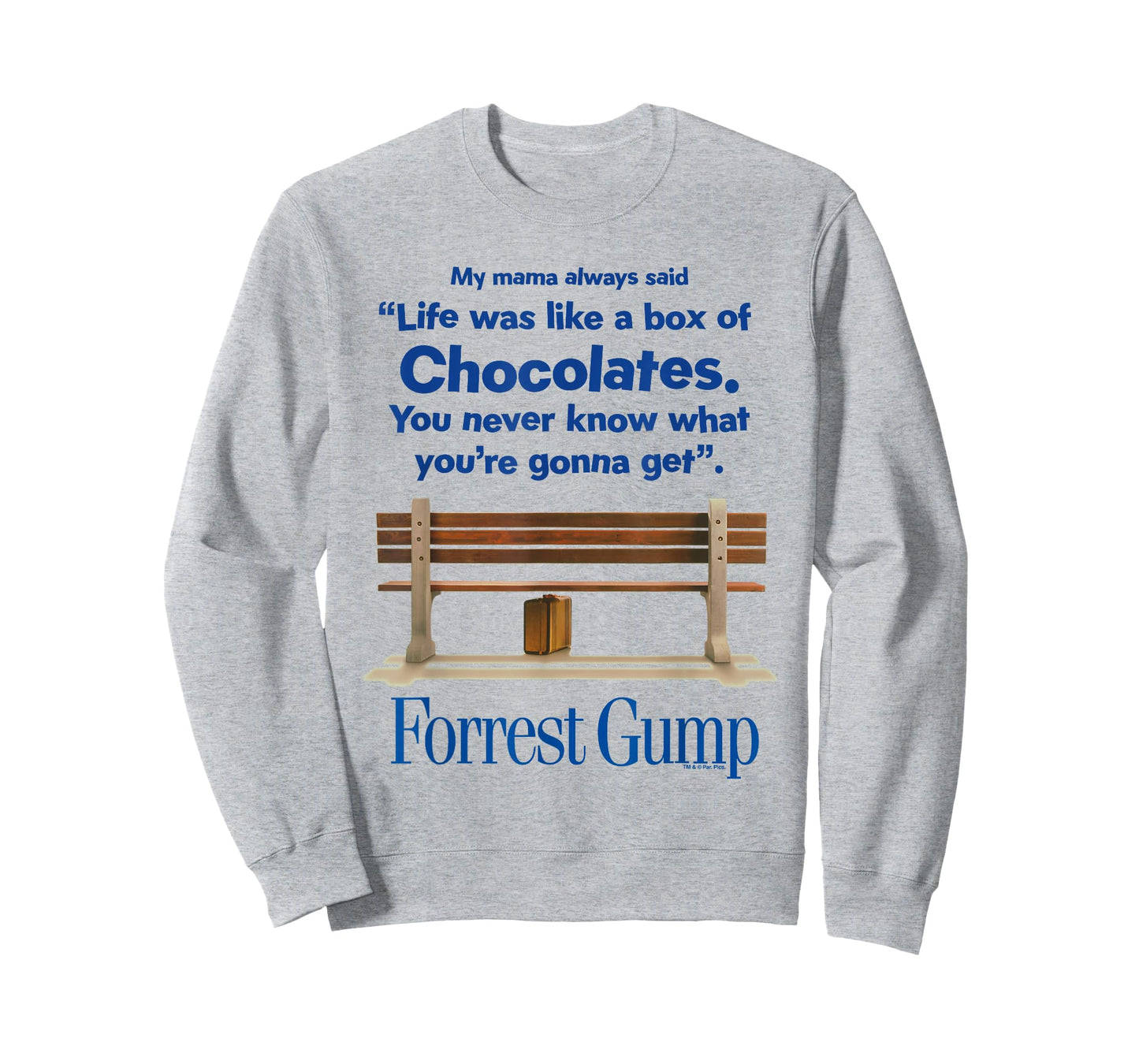 Forrest Gump Life Was Like A Box Of Chocolates Quote T-Shirt