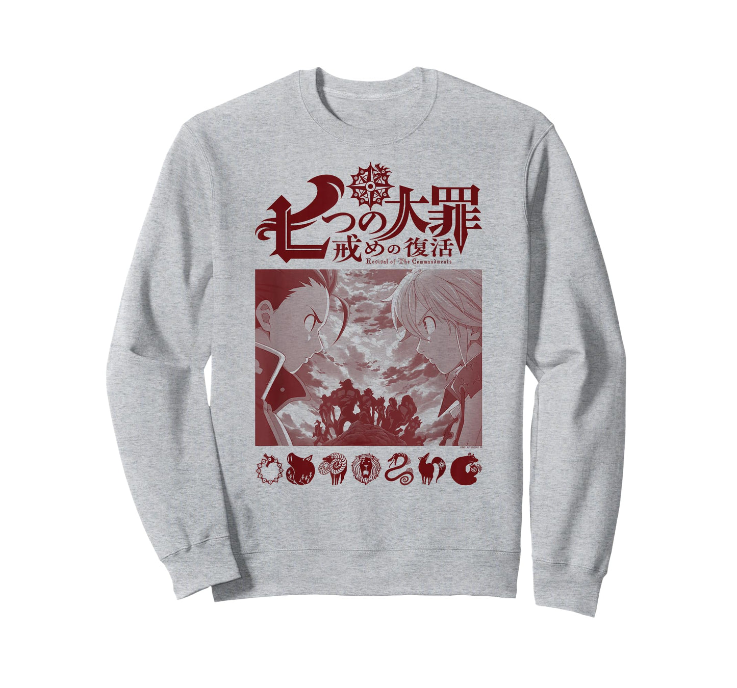 The Seven Deadly Sins Revival of The Commandments Anime T-Shirt