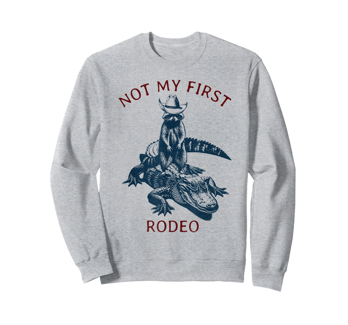 Not my First Rodeo, Western Style Country Raccoon Alligator T-Shirt