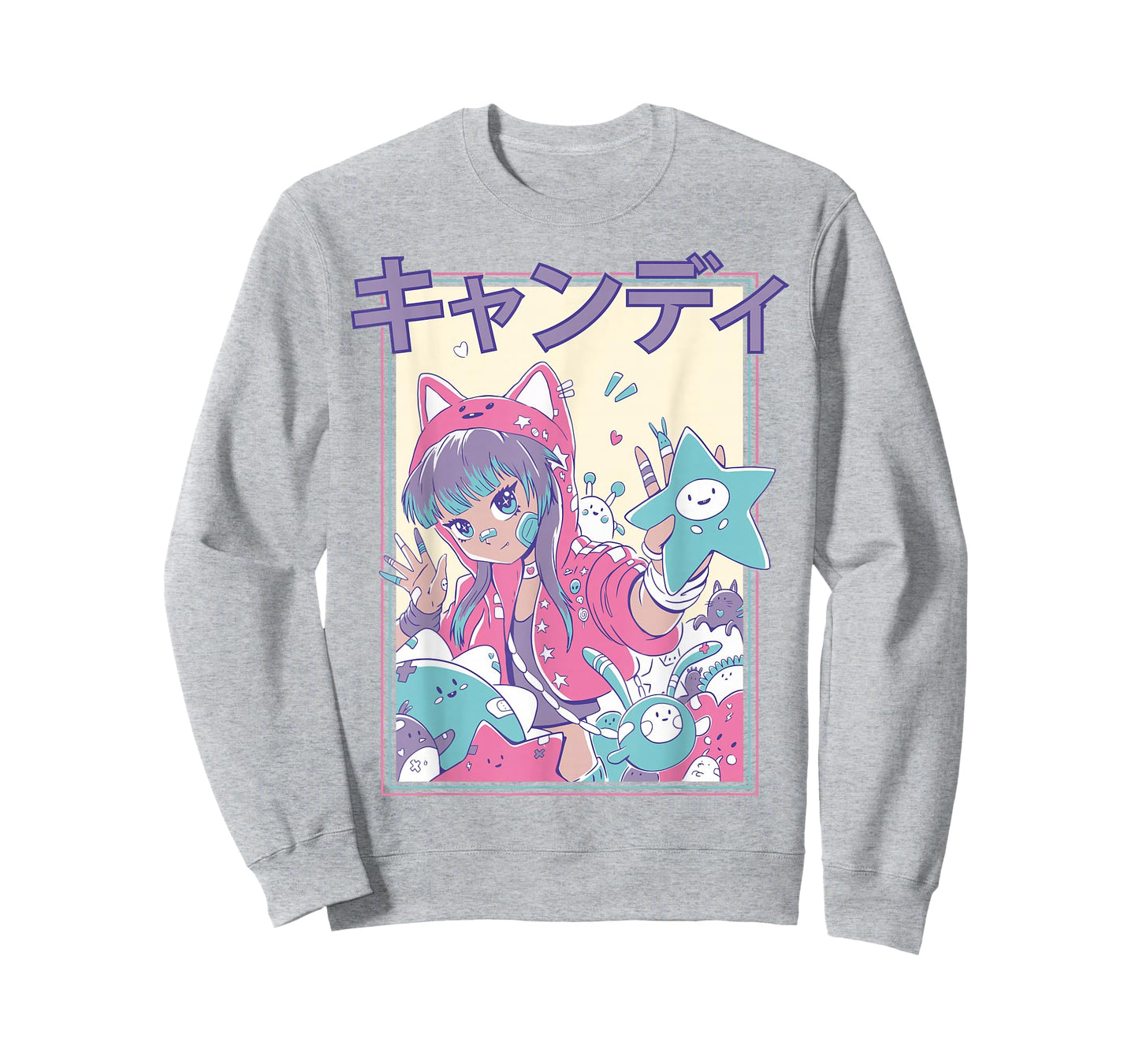 Candycore Girl Cute Pink Pastel Kawaii Anime Aesthetic #8 T-Shirt