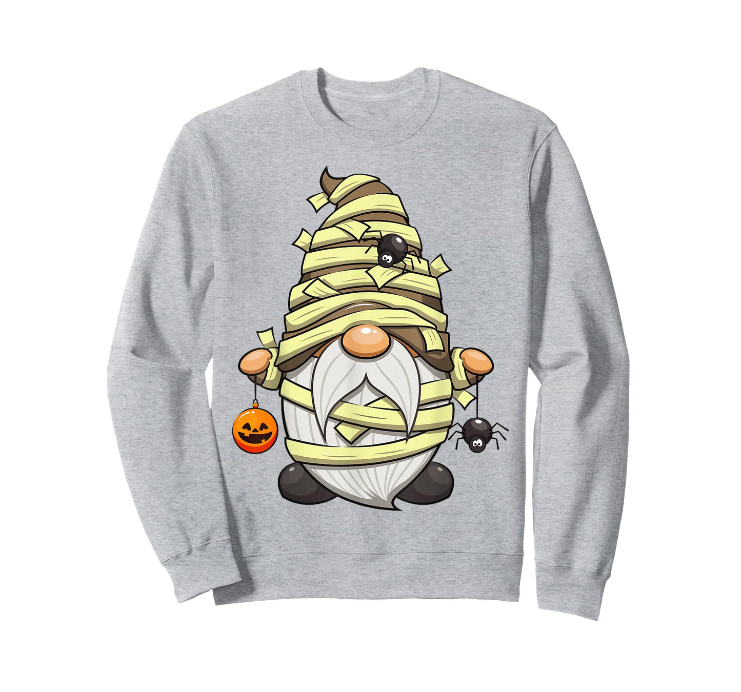 Funny Mummy Gnome with Jack O' Lantern Halloween Gnome T-Shirt