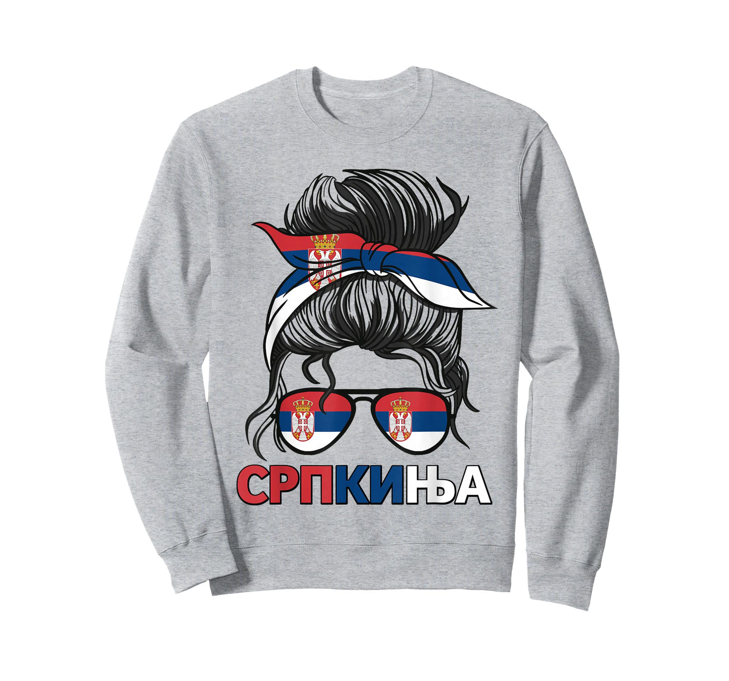 Serbia Flag Girls Serbian Mothers Day T-Shirt