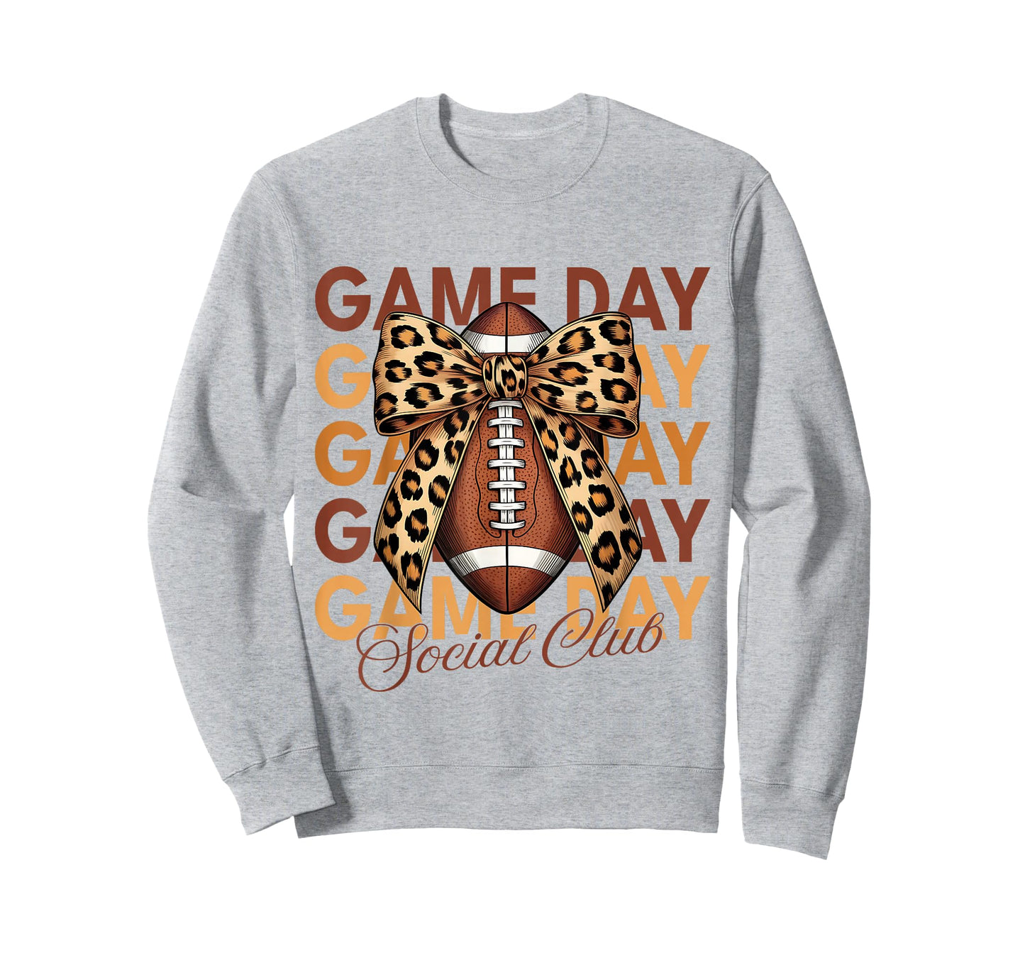 Football Coquette Bow Touchdown Season Game Day Sports Lover T-Shirt