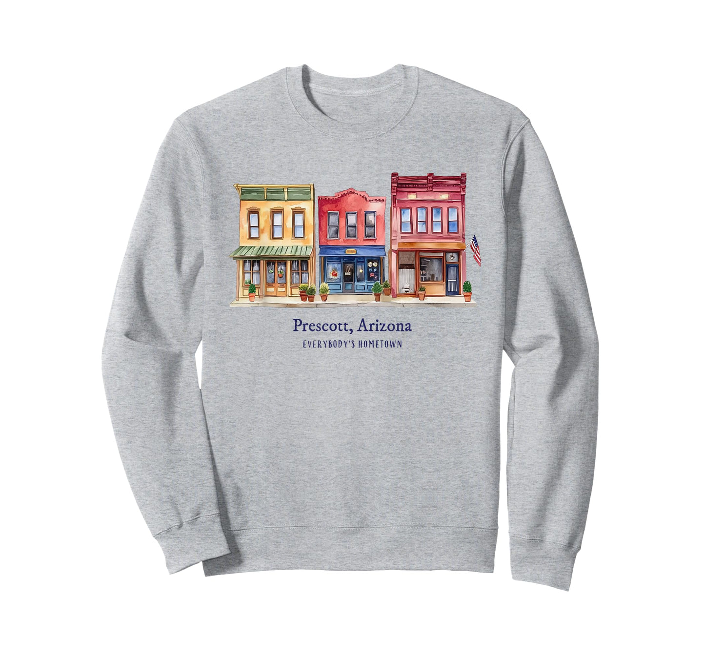 Historic Prescott AZ, Everybody's Hometown T-Shirt