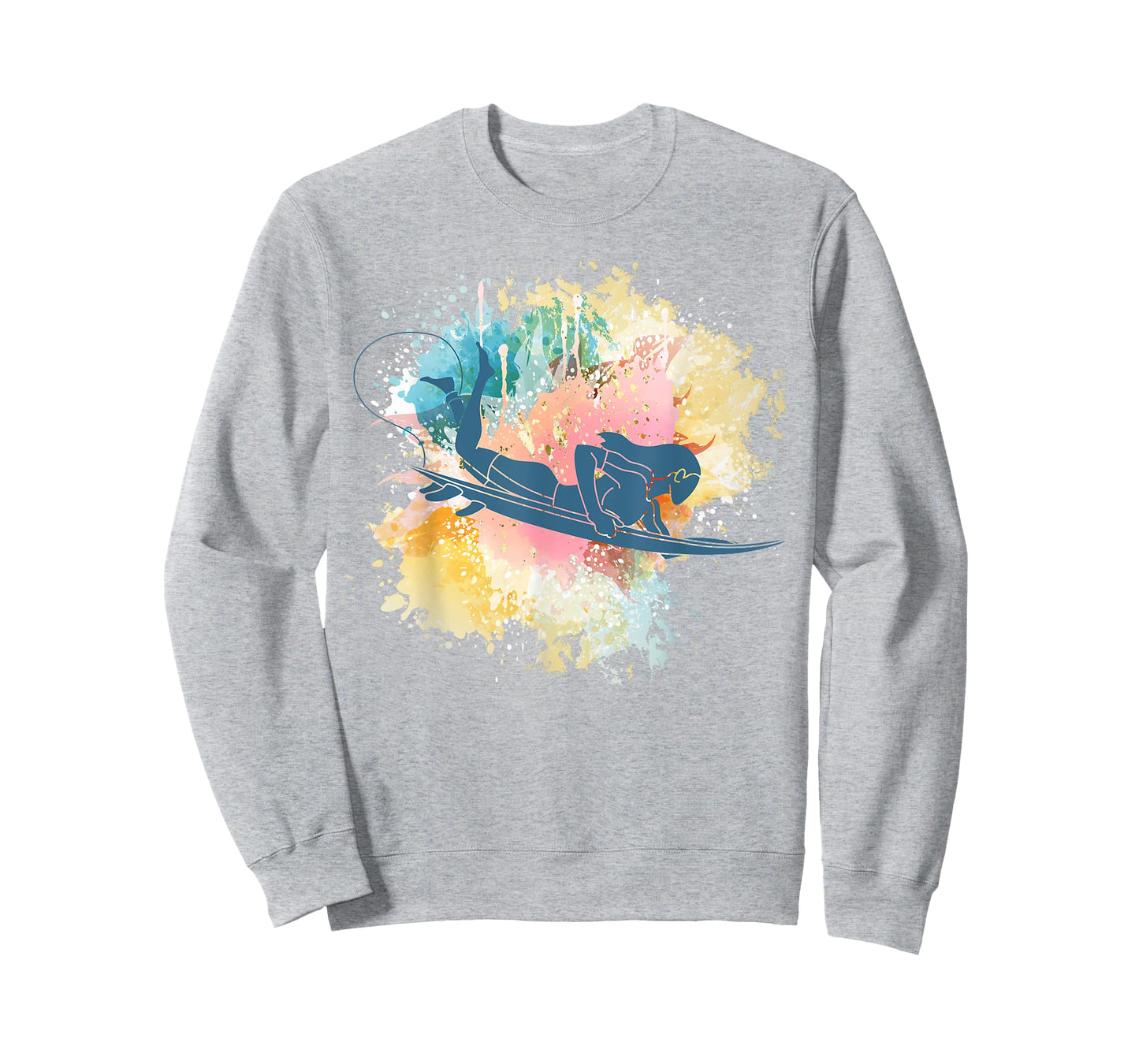 Surfing Girl Surfboard Water Sports Surf Surfer Women T-Shirt