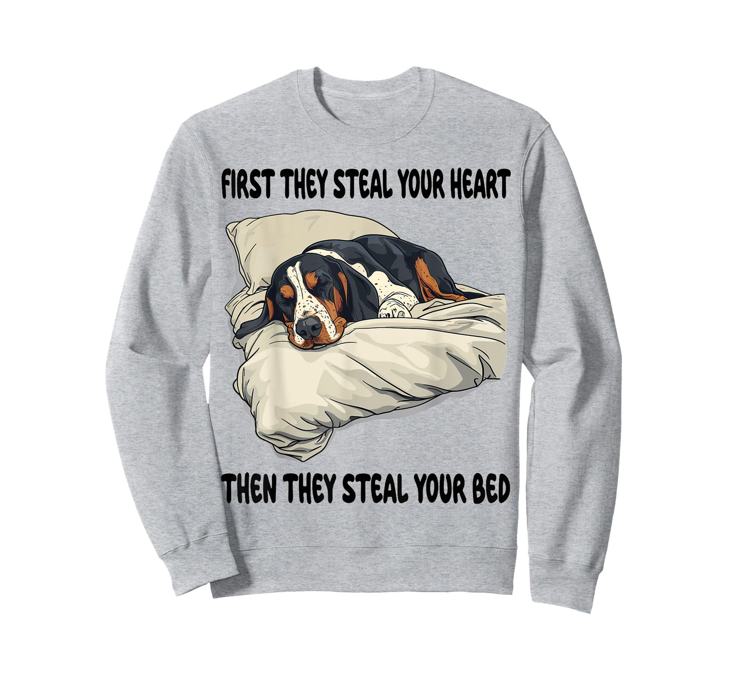 Bluetick Coonhound Sleeping Pajamas Nightgown T-Shirt