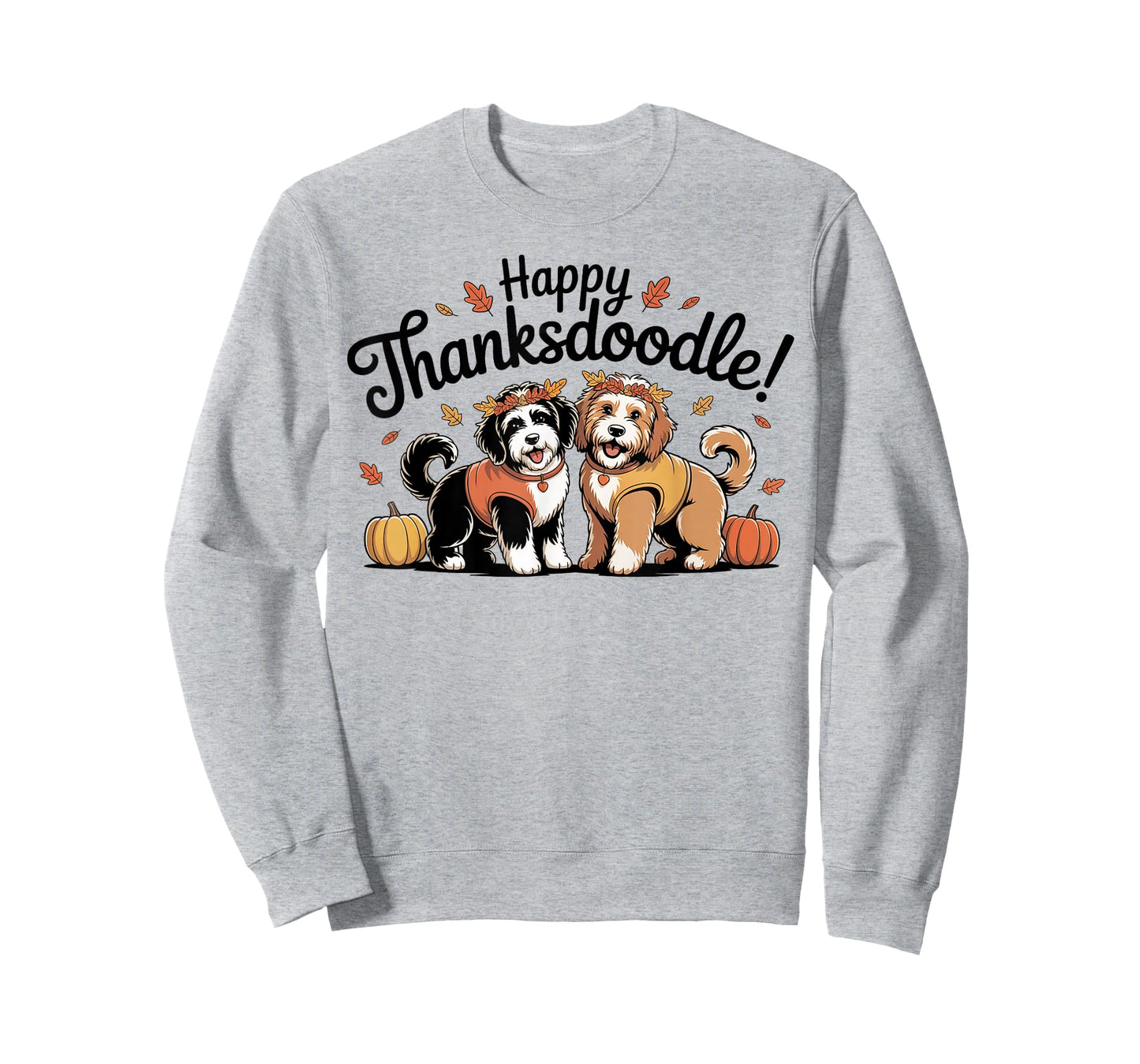 Funny Goldendoodle Thanksgiving Design with Cute Doodle Dog T-Shirt