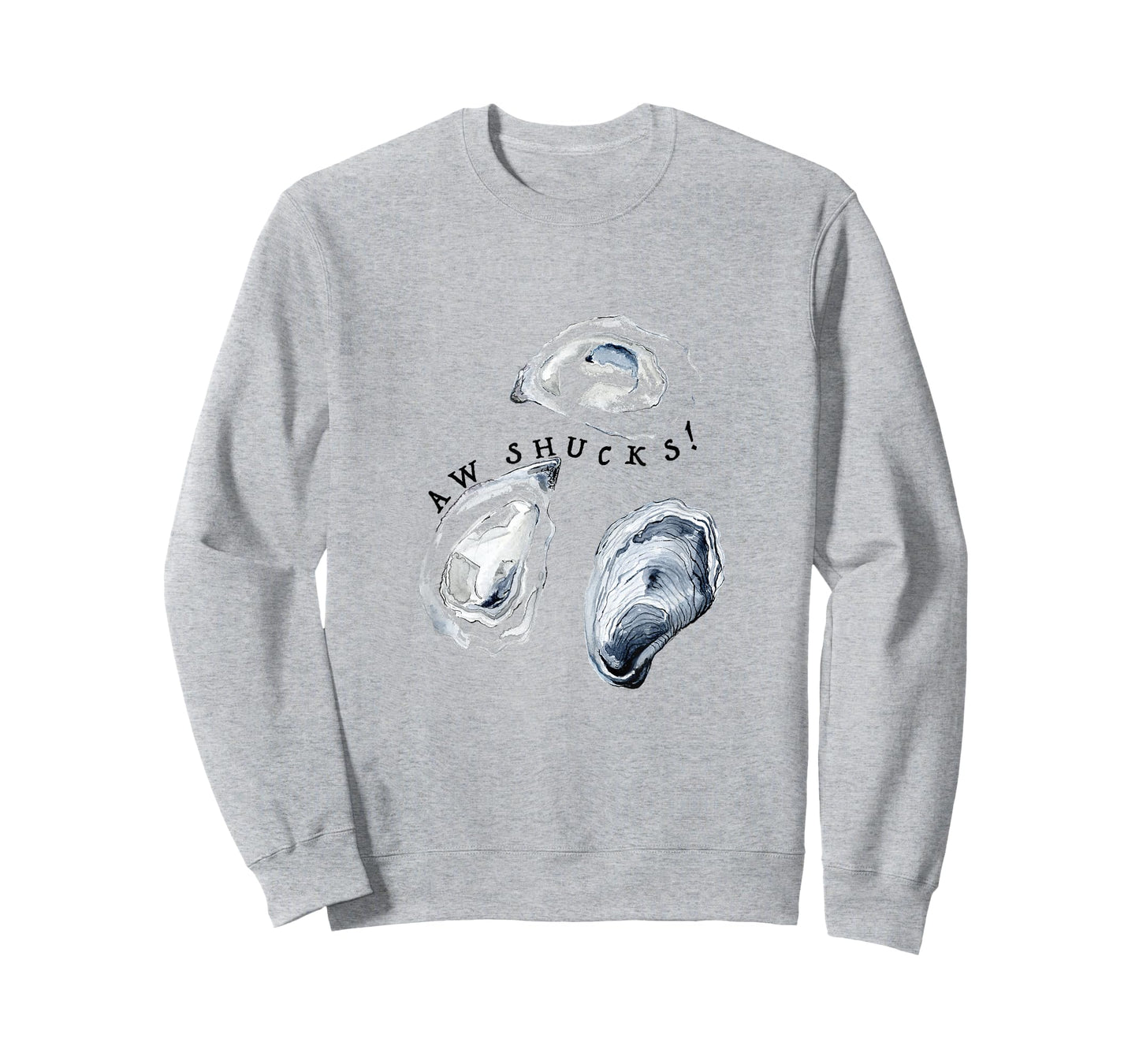Aw Shucks Cute Funny Oyster for Women, Kids, and Men T-Shirt