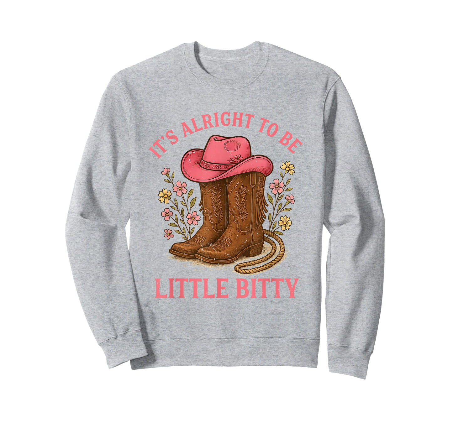 It’s Alright To Be Little Bitty Western Rodeo Country Lover T-Shirt