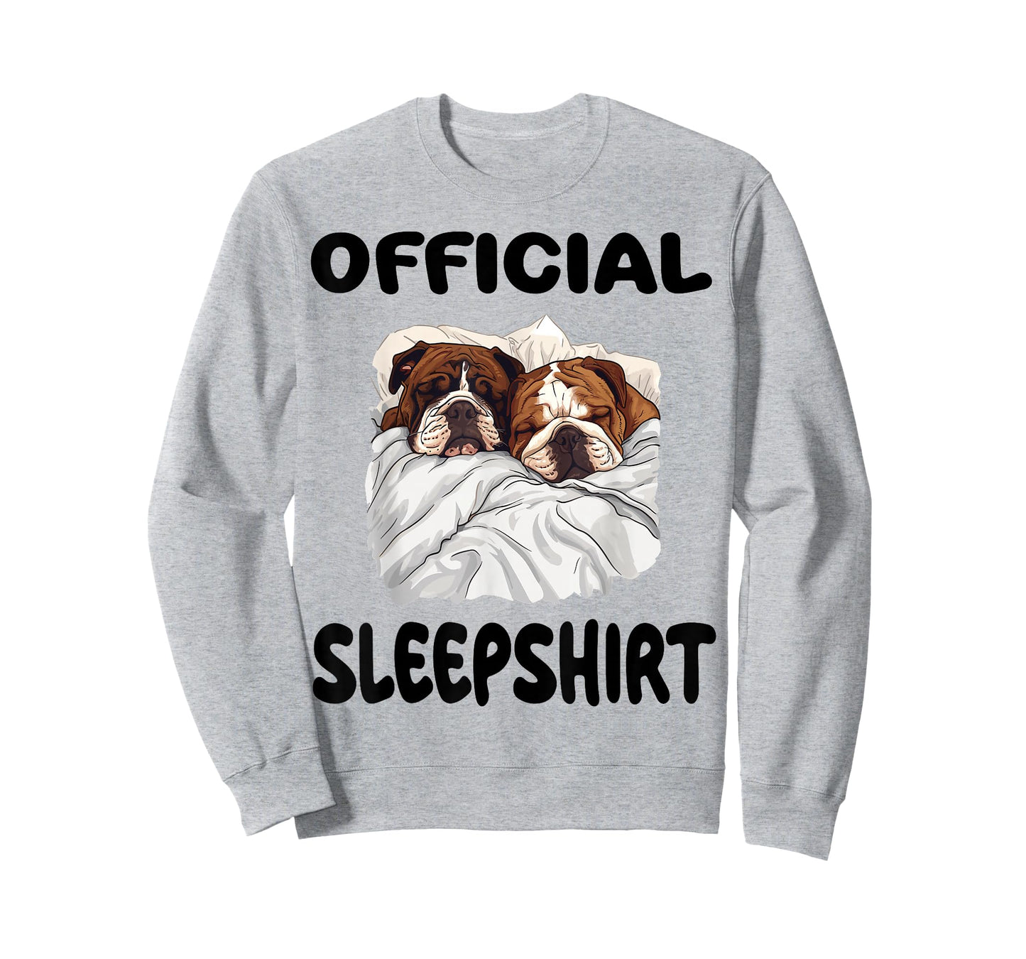 English Bulldog dog Official Sleepshirt Pajamas Nightgown T-Shirt