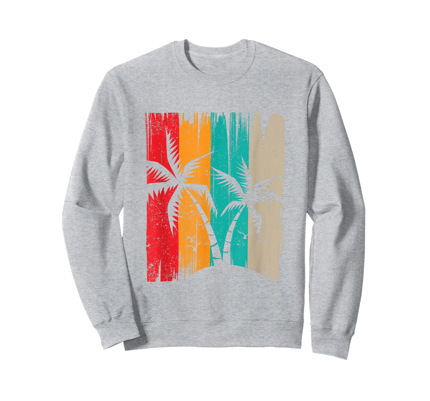 Palm Trees Retro Tropical Summer T-Shirt