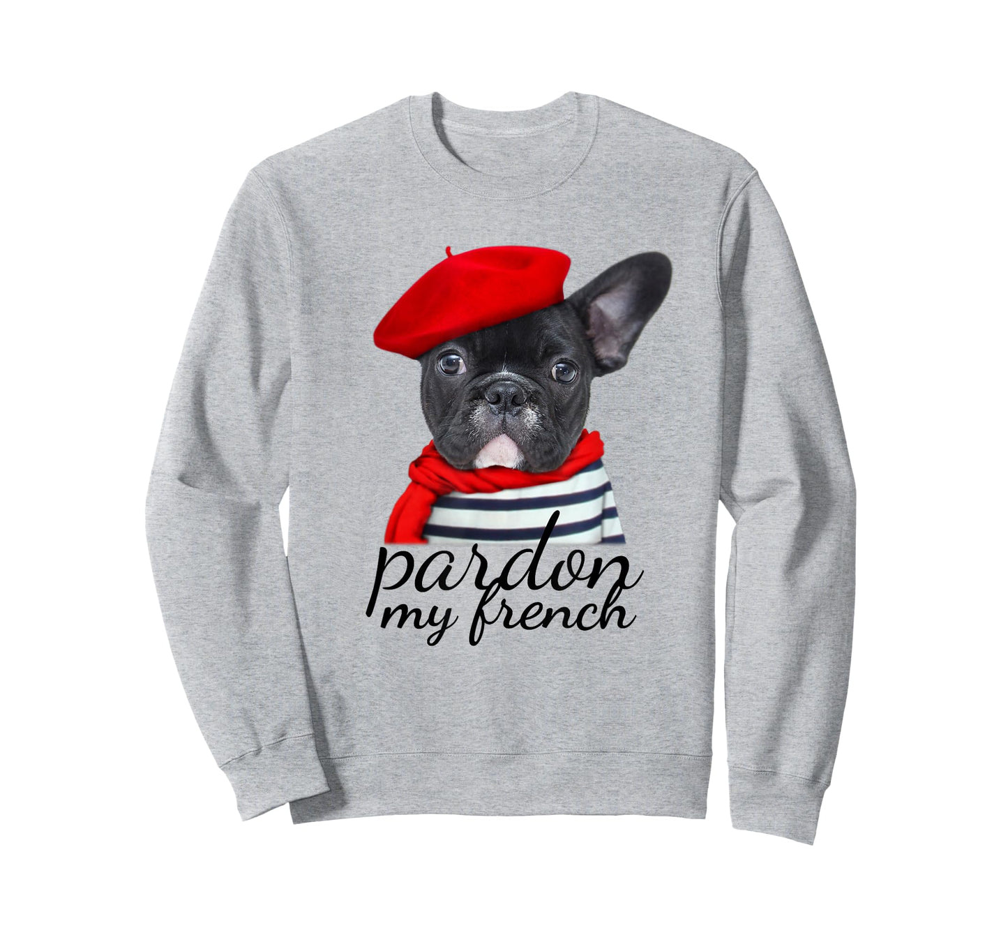 Pardon my french Bulldog Shirt Cute Frenchie T-Shirt T-Shirt