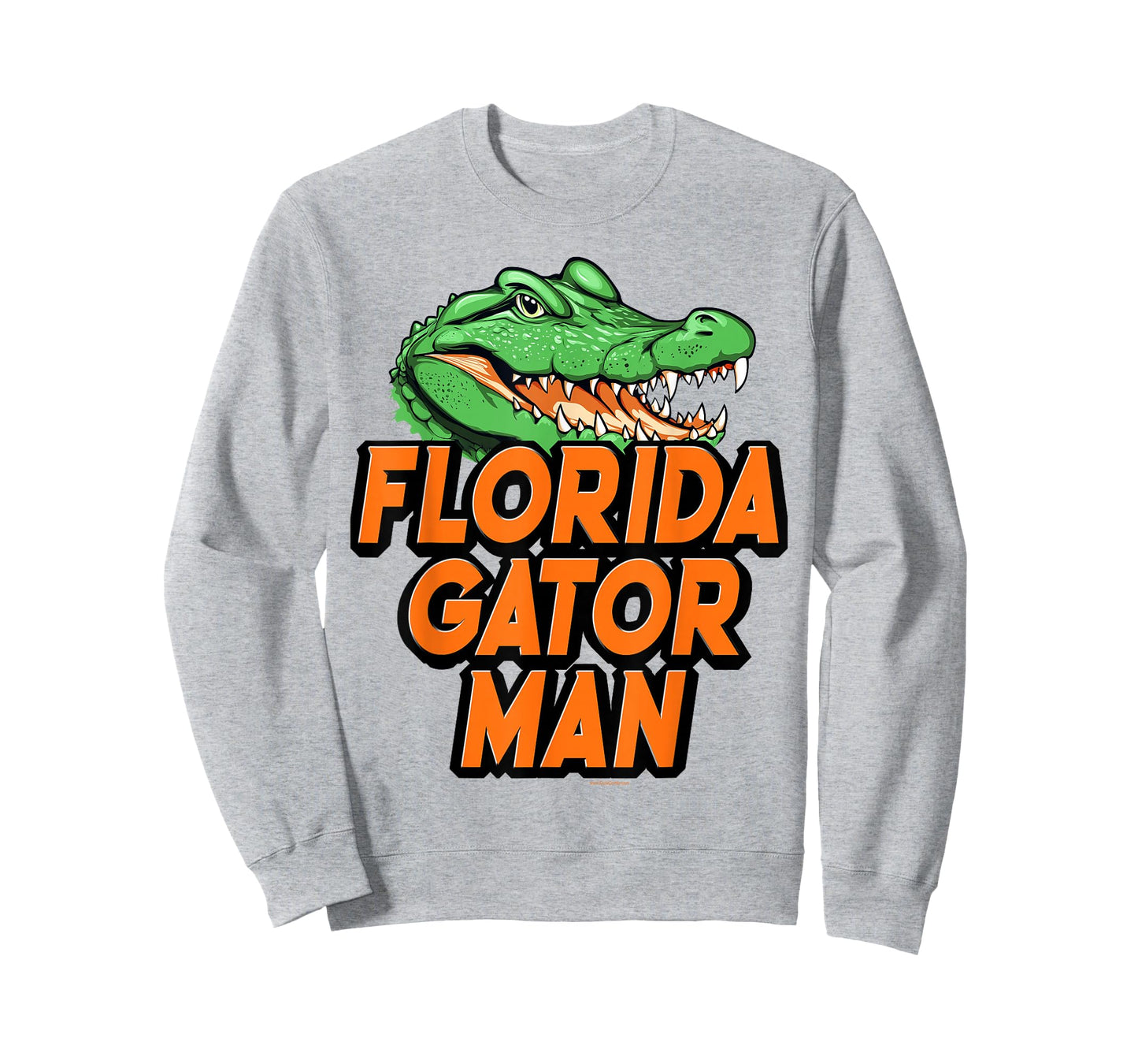 Gator Man Funny Florida Alligator Souvenir State Mens T-Shirt