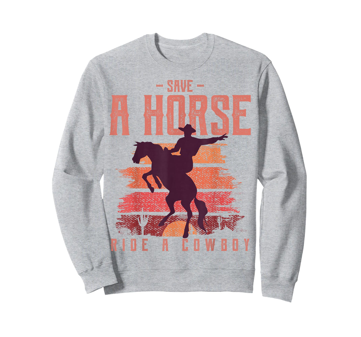 Save A Horse Ride A Cowboy Folk Style Western Country Music T-Shirt