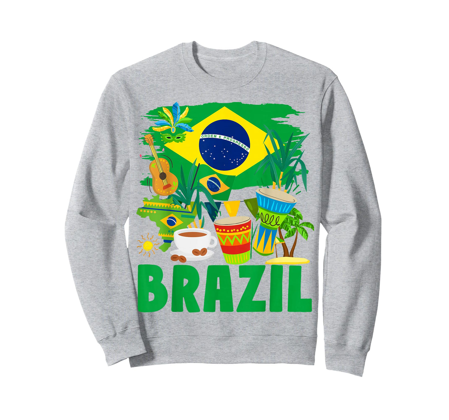 Brazil Flag Outfit Idea For Kids Brasil & Brazilian Flag T-Shirt