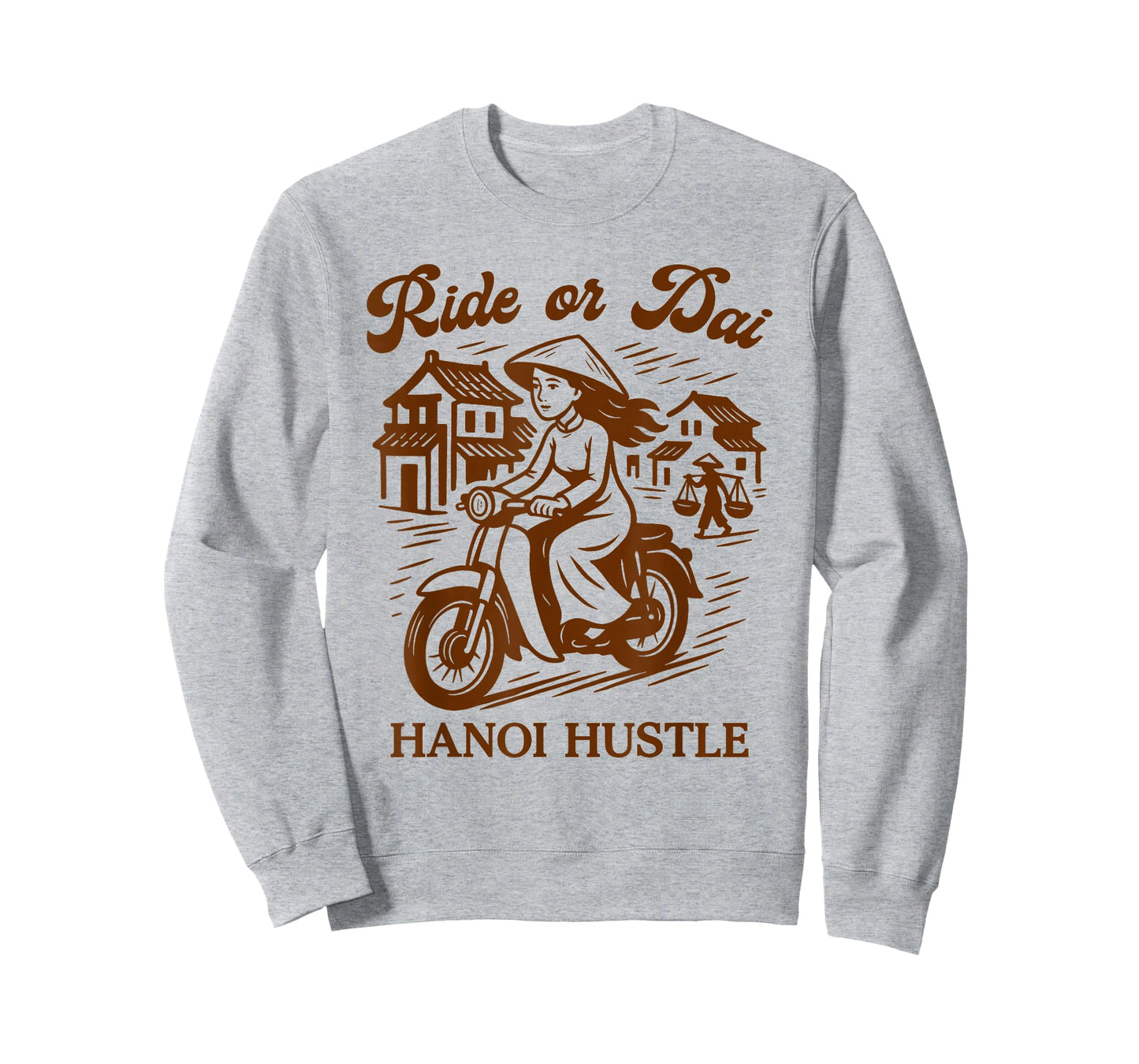 Vietnamese Pride Meet Me in Vietnam Ride Or Dai Hanoi Hustle T-Shirt