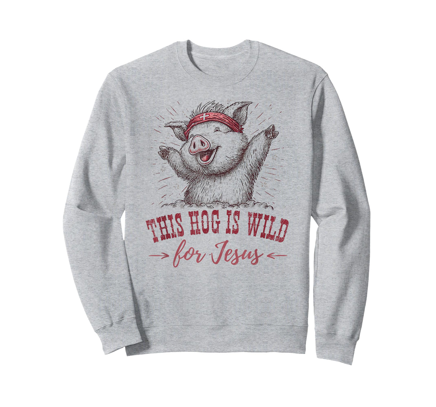 This Hog Is Wild for Jesus Wear for Christian Women T-Shirt