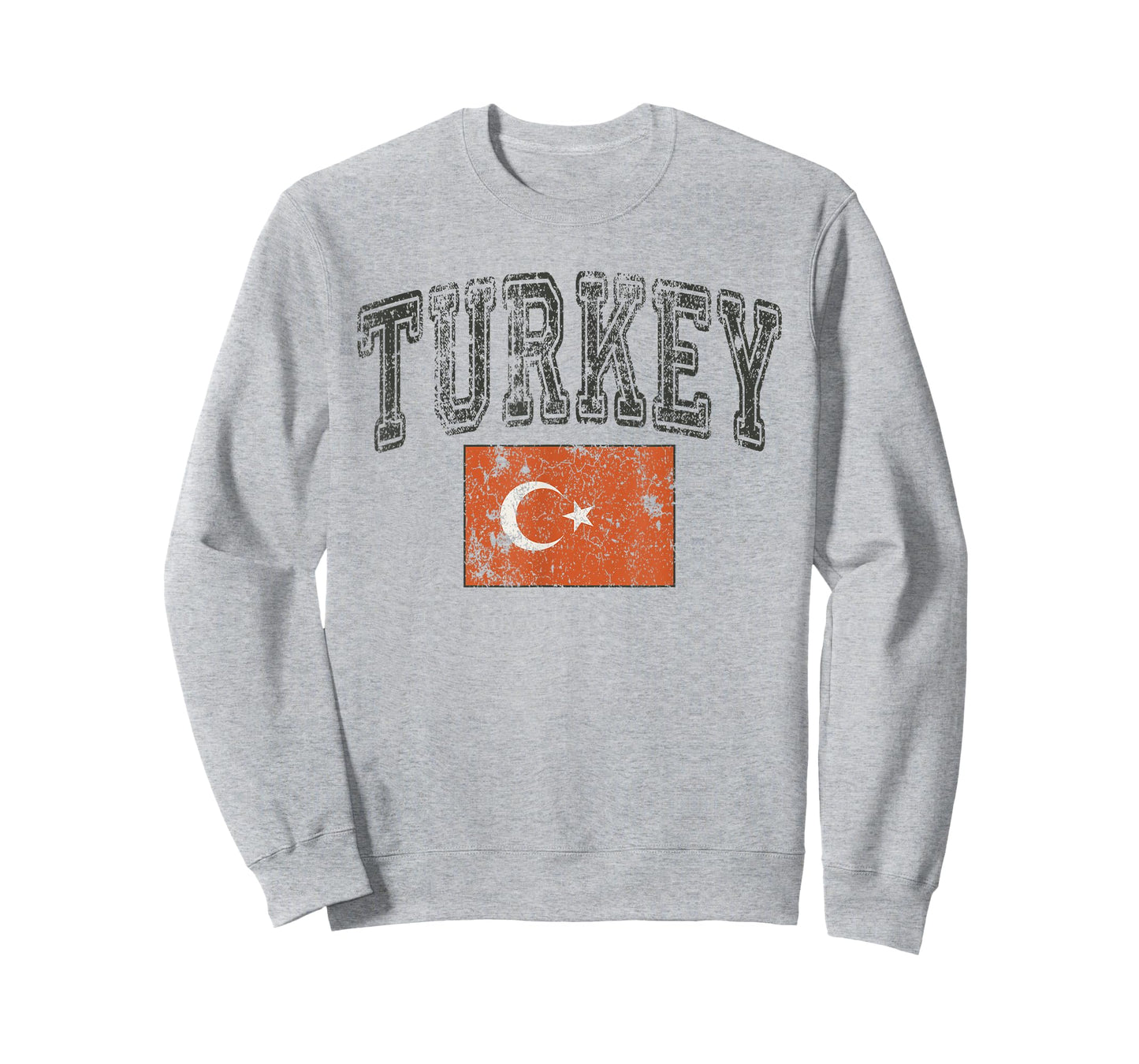 Vintage Retro Faded Turkey Flag Turkish Pride T-Shirt