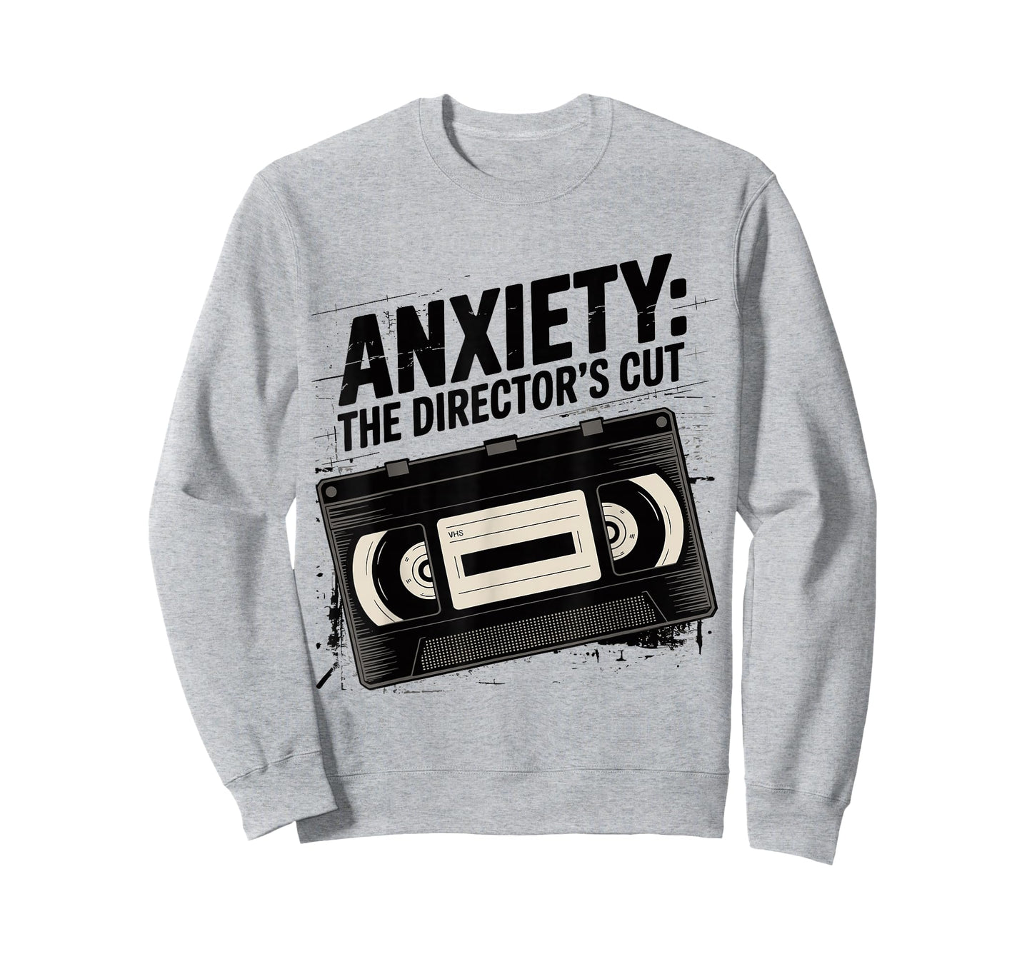 Anxiety The Director’s Cut Retro VHS Apparel Design T-Shirt