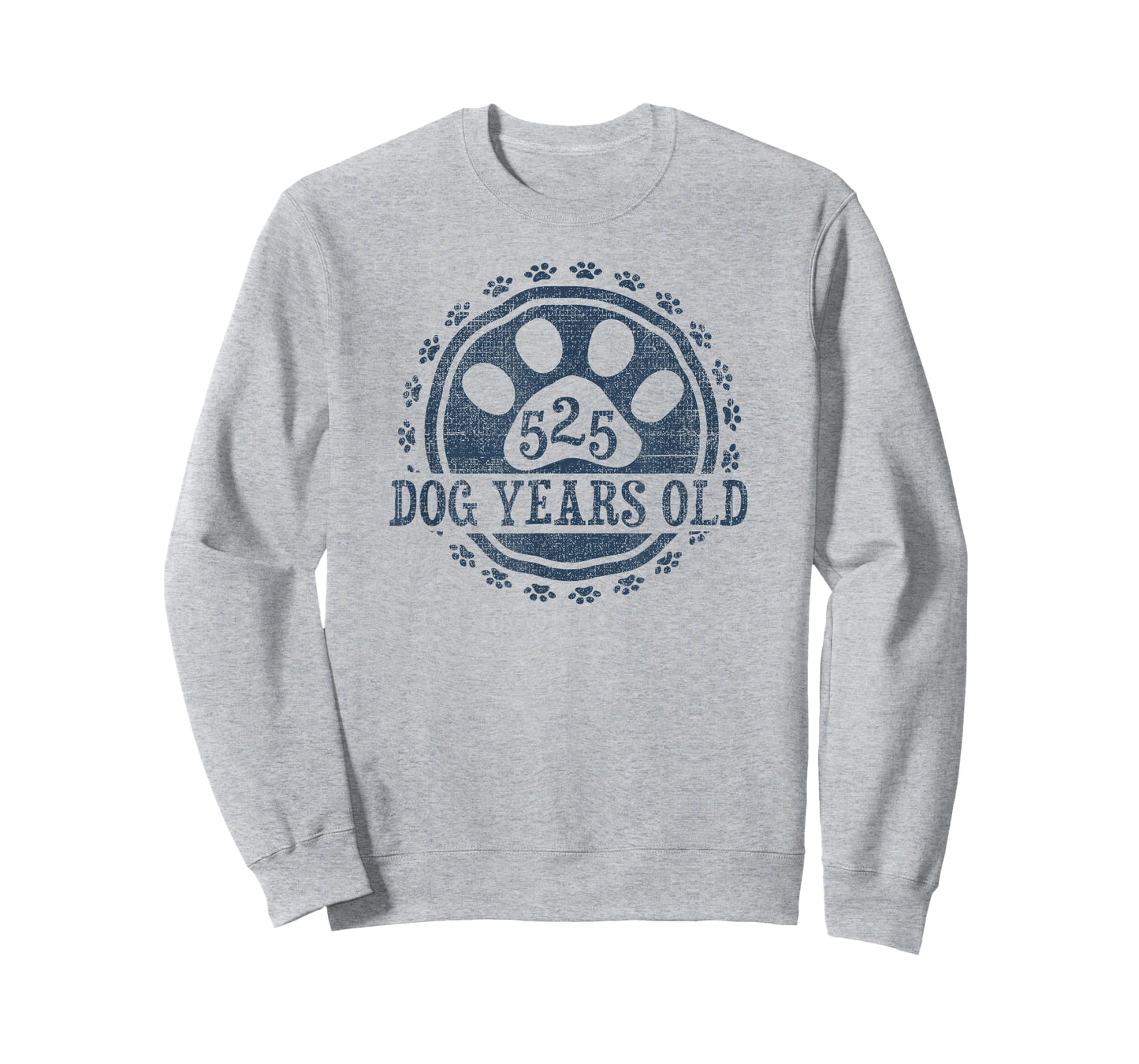 525 Dog Years Old, 75 in Human 75th Birthday Give Idea T-Shirt
