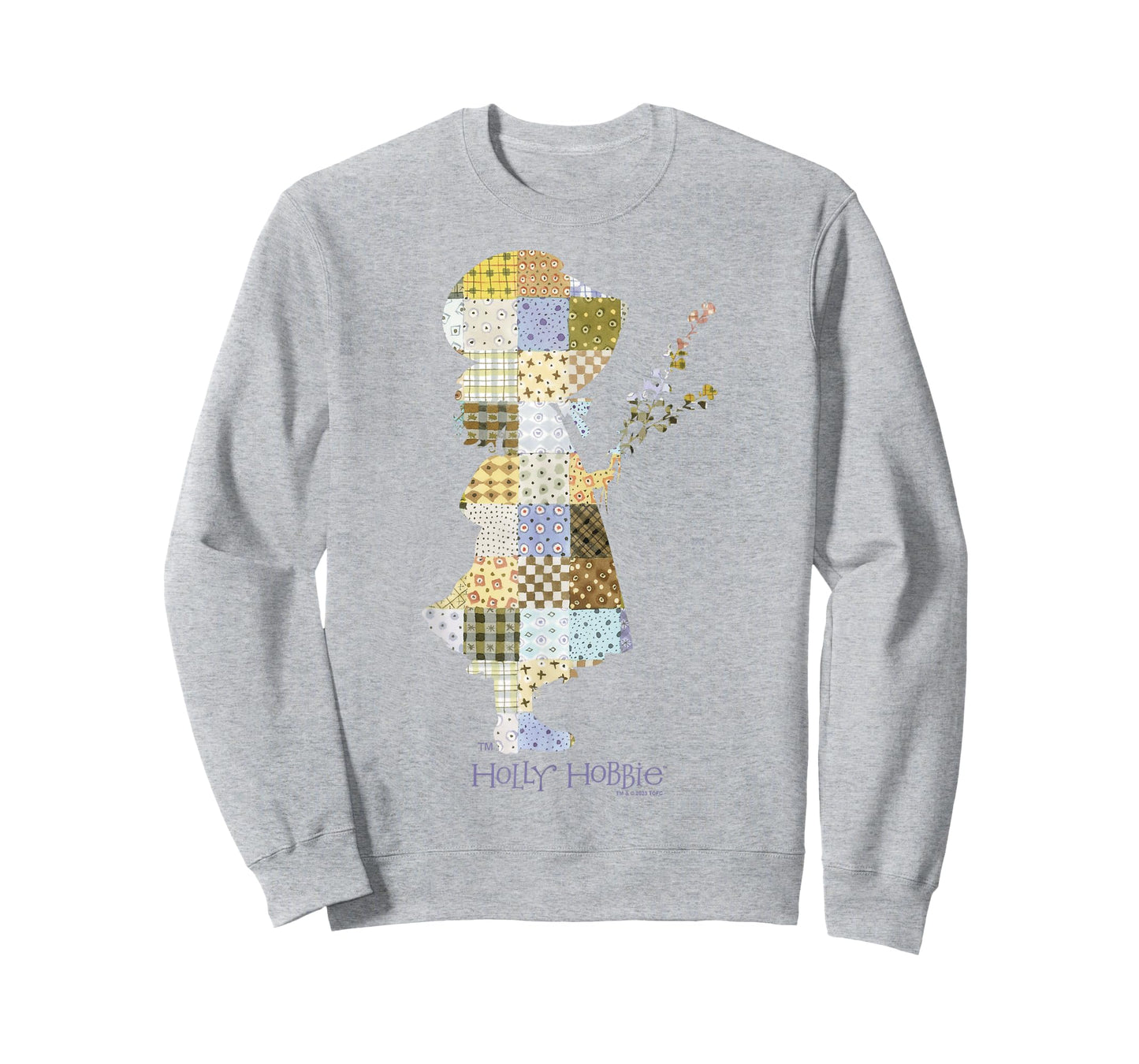 Holly Hobbie Quilt Fill Silhouette County Girl Classic T-Shirt