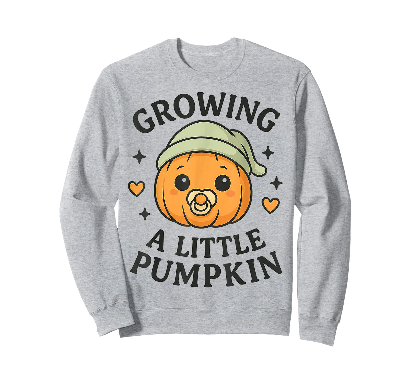Growing A Little Pumpkin Fall Pregnancy Announcement Reveal T-Shirt
