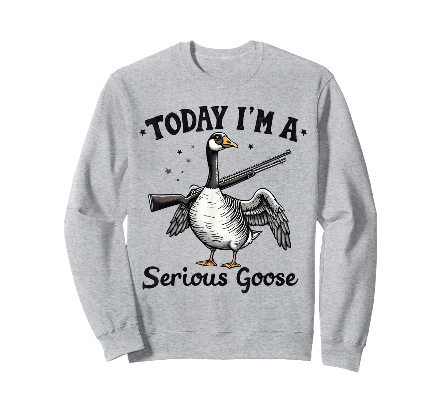 Funny Today I'm a Serious Goose Lovers Goose Meme Geese Cute T-Shirt