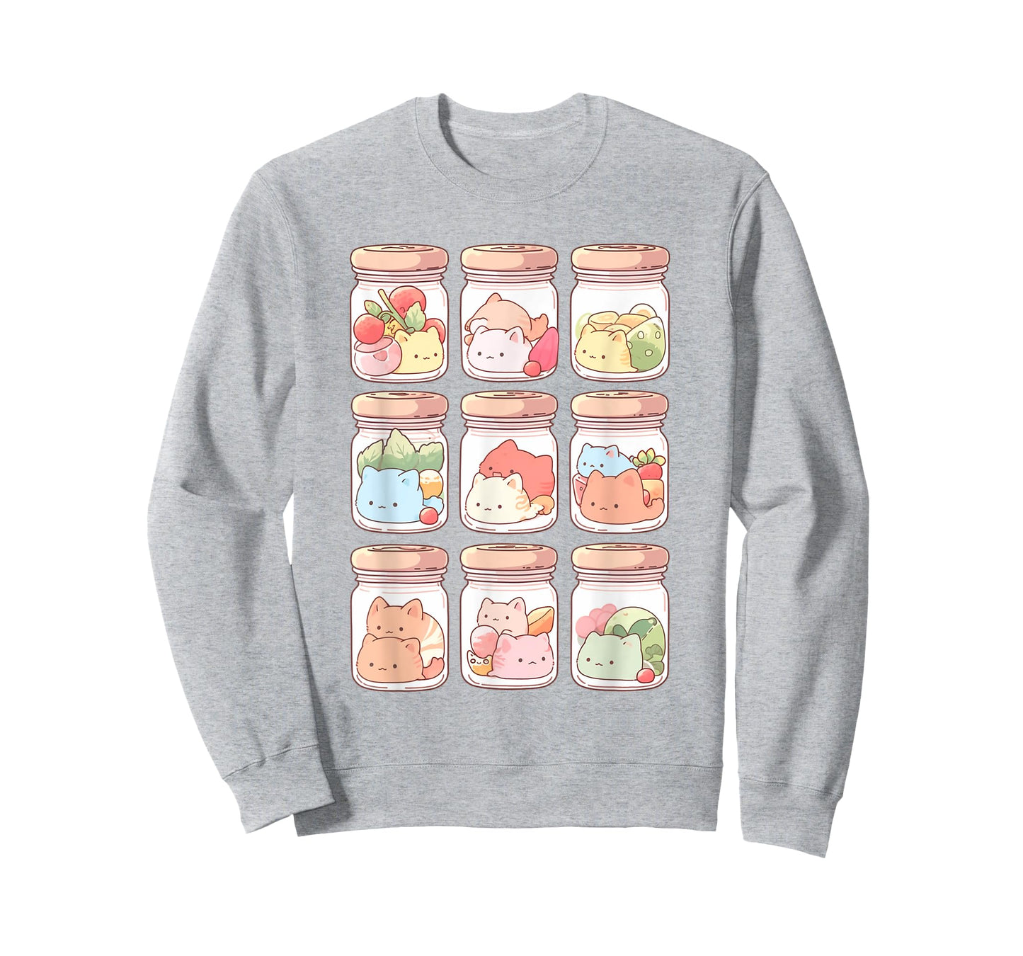 Kawaii Chibi Cats | Japanese Anime Manga Decora Aesthetic T-Shirt