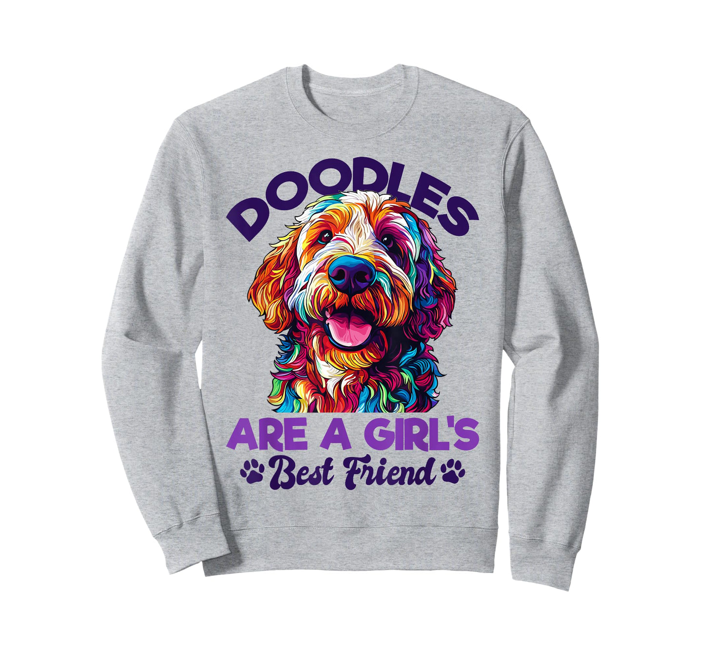 Goldendoodle Dog Breed Doodles Are A Girl's Best Friend T-Shirt