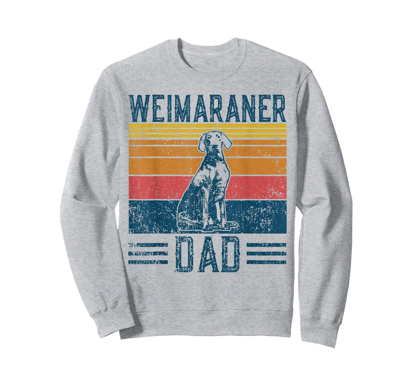 Dog Weimeraner Dad - Vintage Weimaraner Papa T-Shirt