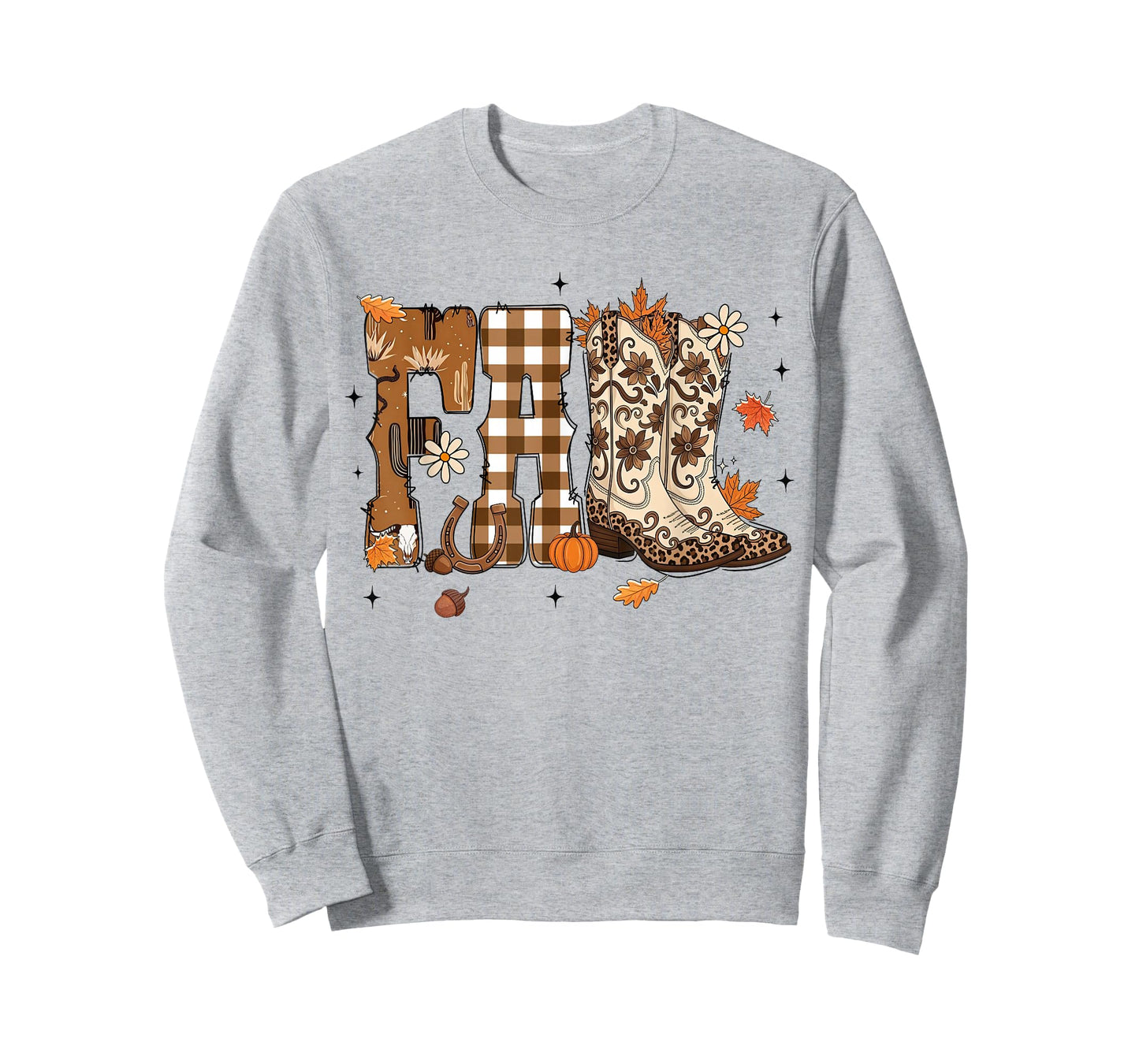 Howdy Fall Country Western Cowboy Boots Thanksgiving Autumn T-Shirt
