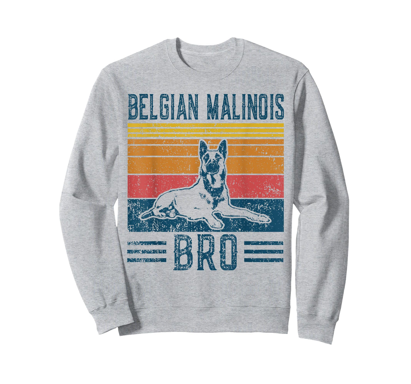 Dog Belgian Malinois Bro - Vintage Belgian Malinois Bro Men Women Kids T-Shirt