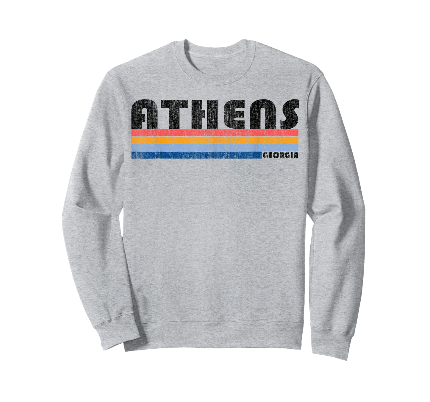 Vintage 1980s Style Athens GA T Shirt T-Shirt