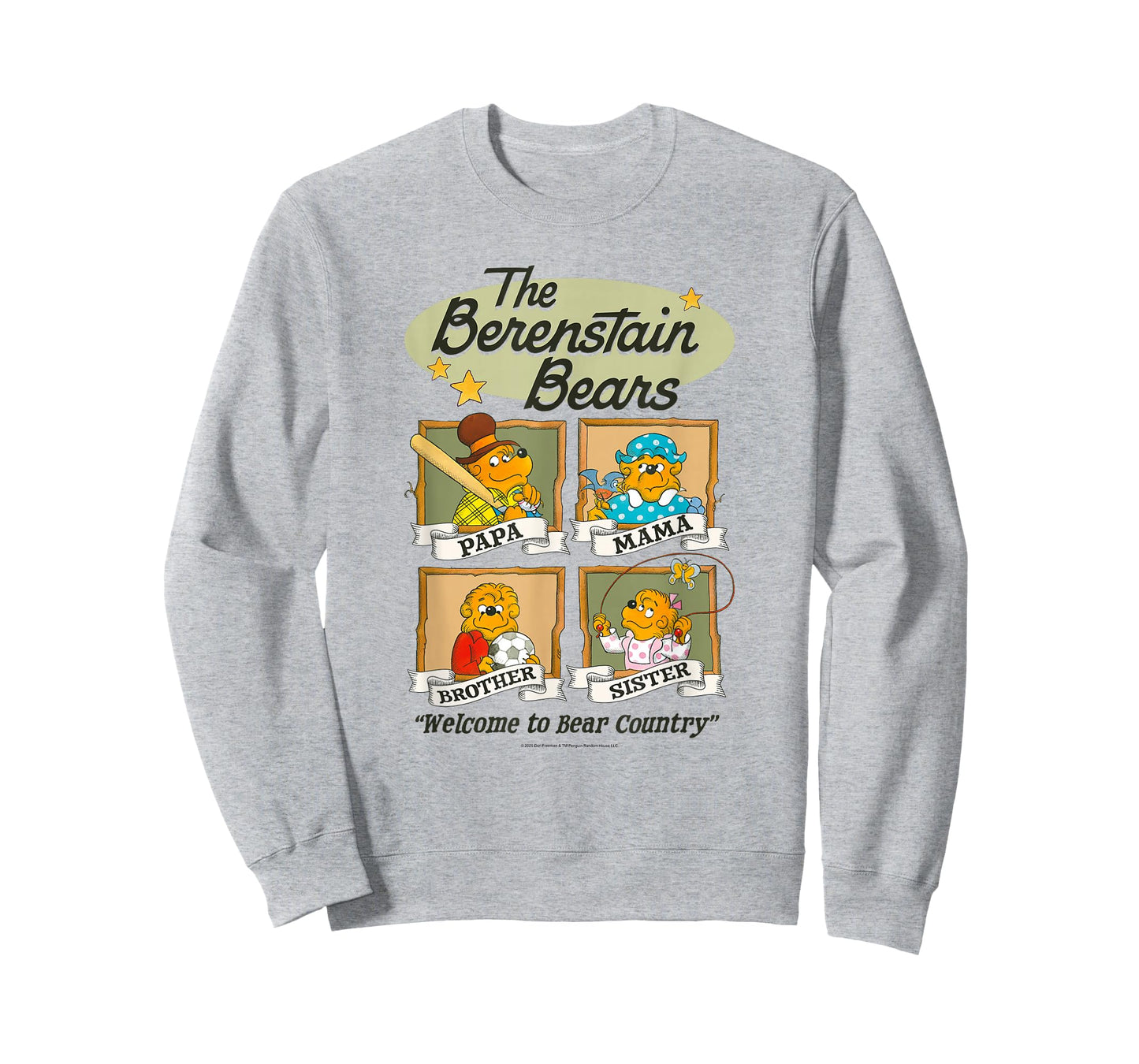 The Berenstain Bears Family Sports and Hobbies Vintage Book T-Shirt