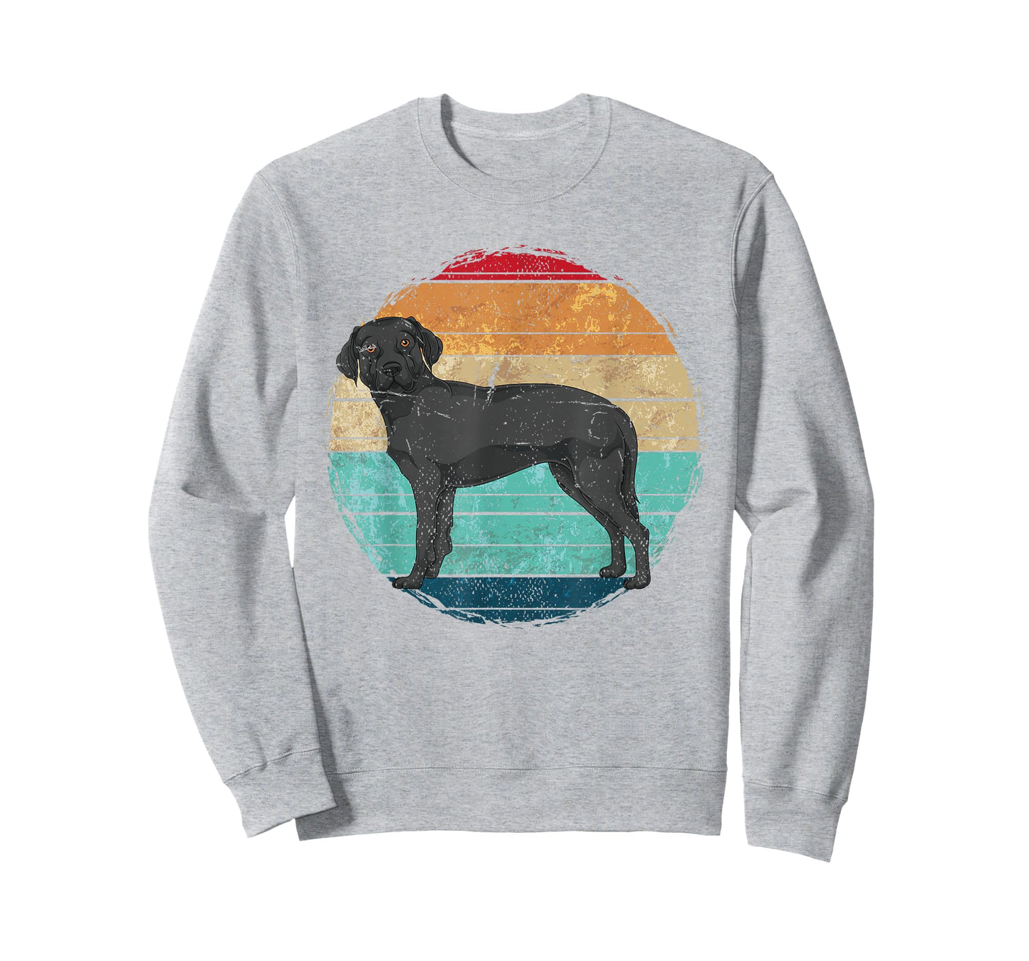 Retro Black Labrador T-Shirt