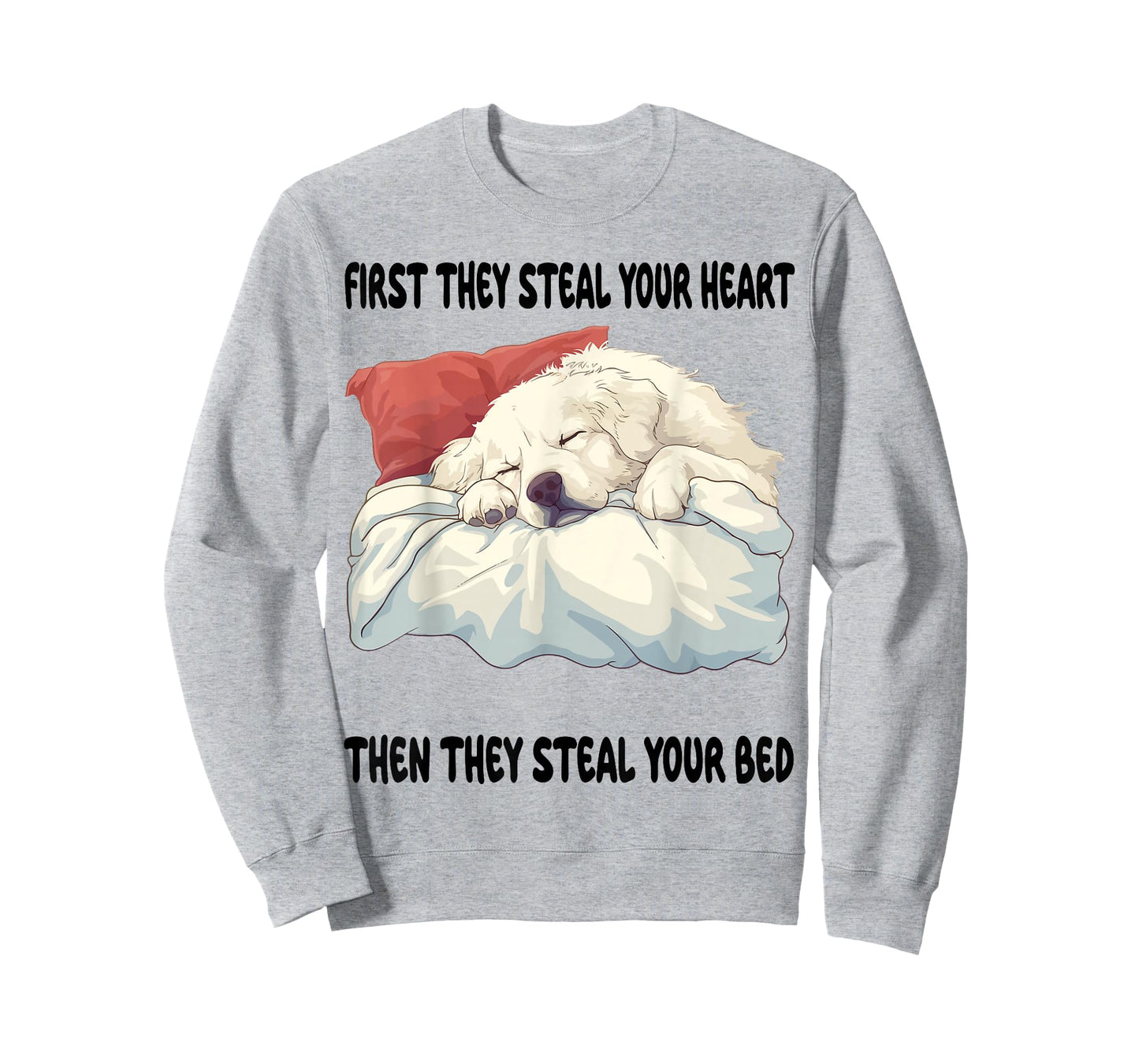 Great Pyrenees Sleeping Pajamas Nightgown T-Shirt