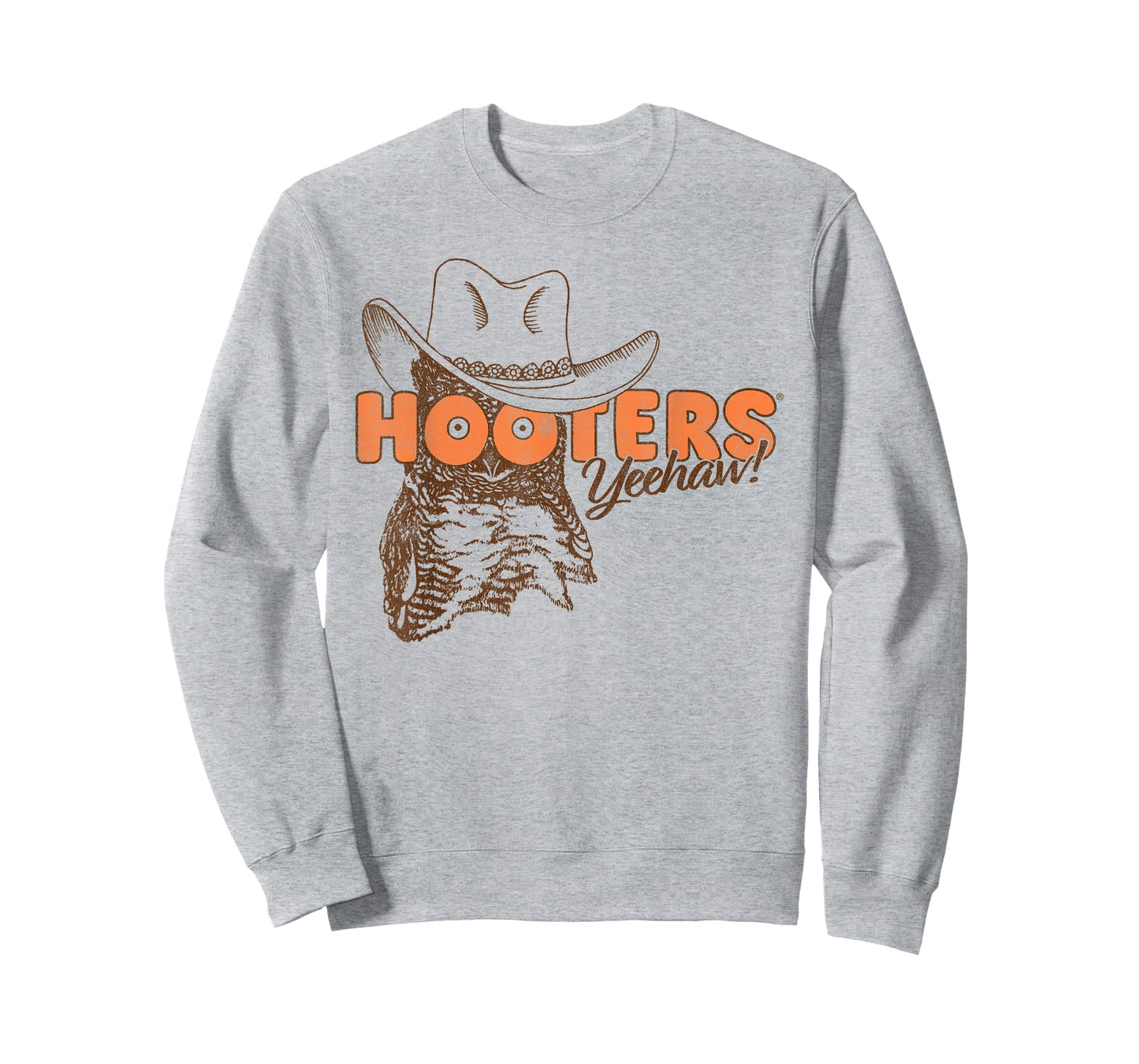 Hooters Hootie The Owl Yeehaw! Country Cowboy Logo Funny T-Shirt