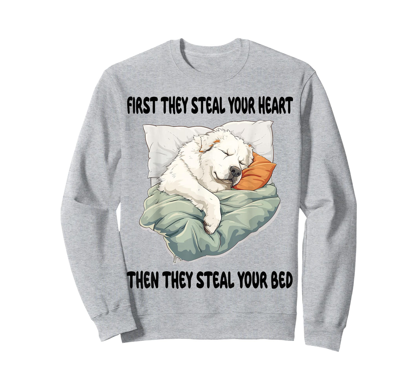Great Pyrenees Sleeping Pajamas Nightgown T-Shirt