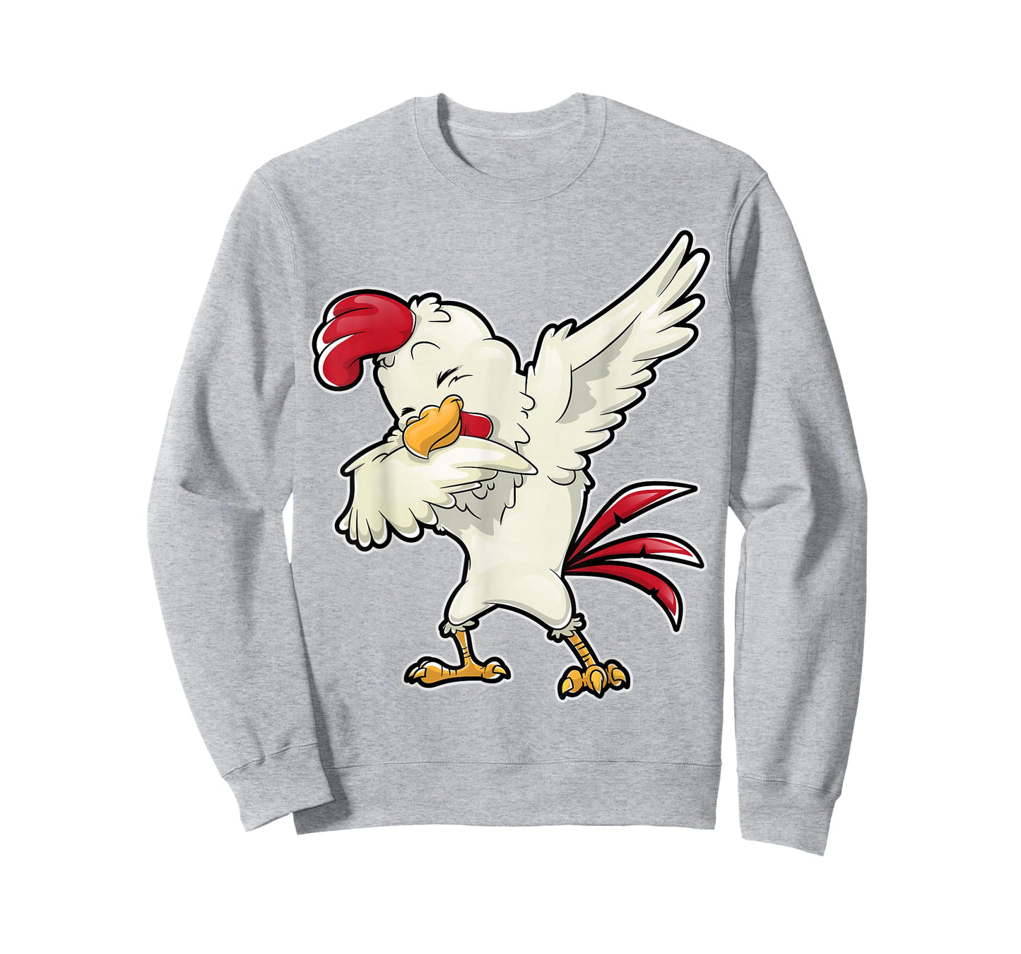 Dabbing Chicken Funny Farmer Farm Boys Girls Men Dab Dance T-Shirt