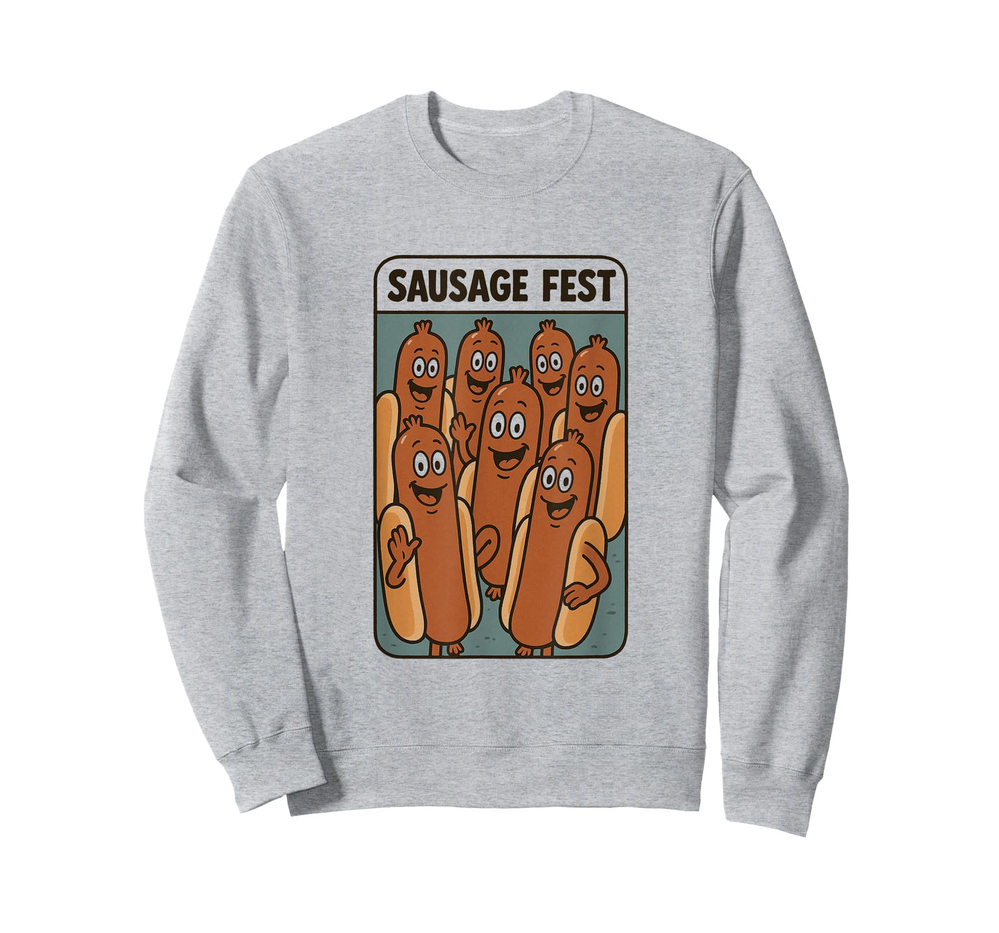 Funny Sausage Fest for Men | Hilarious Hot Dog Wiener Party T-Shirt