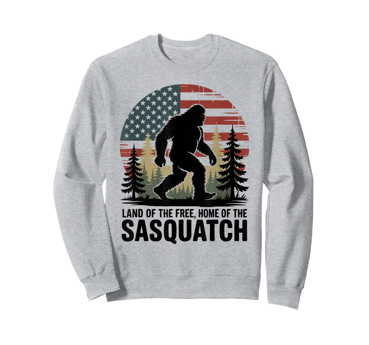 Land of The Free, Home of The Sasquatch T-Shirt