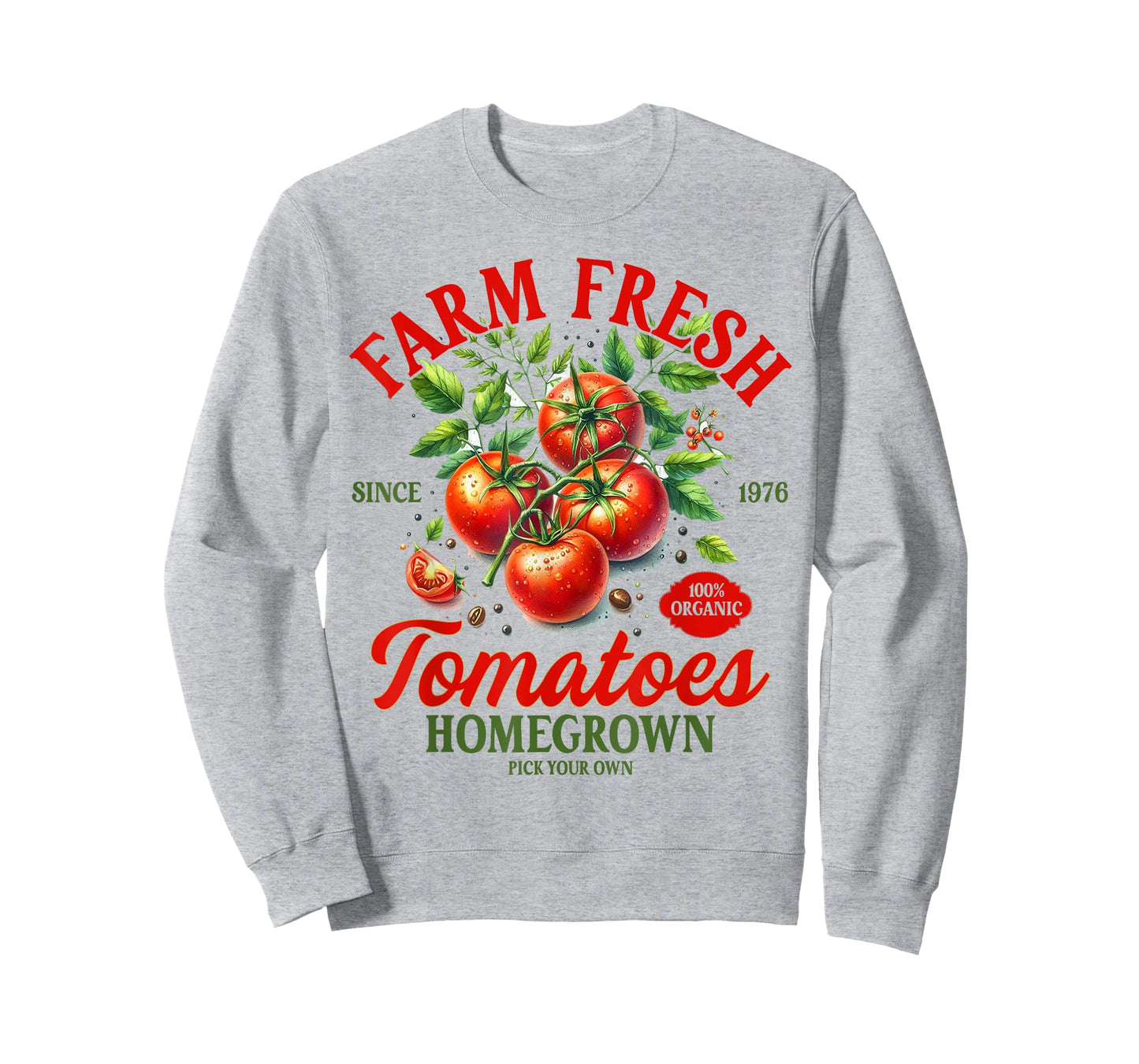 Tomato Farmer Gardening Farm A Fresh Tomatoes Homegrown T-Shirt