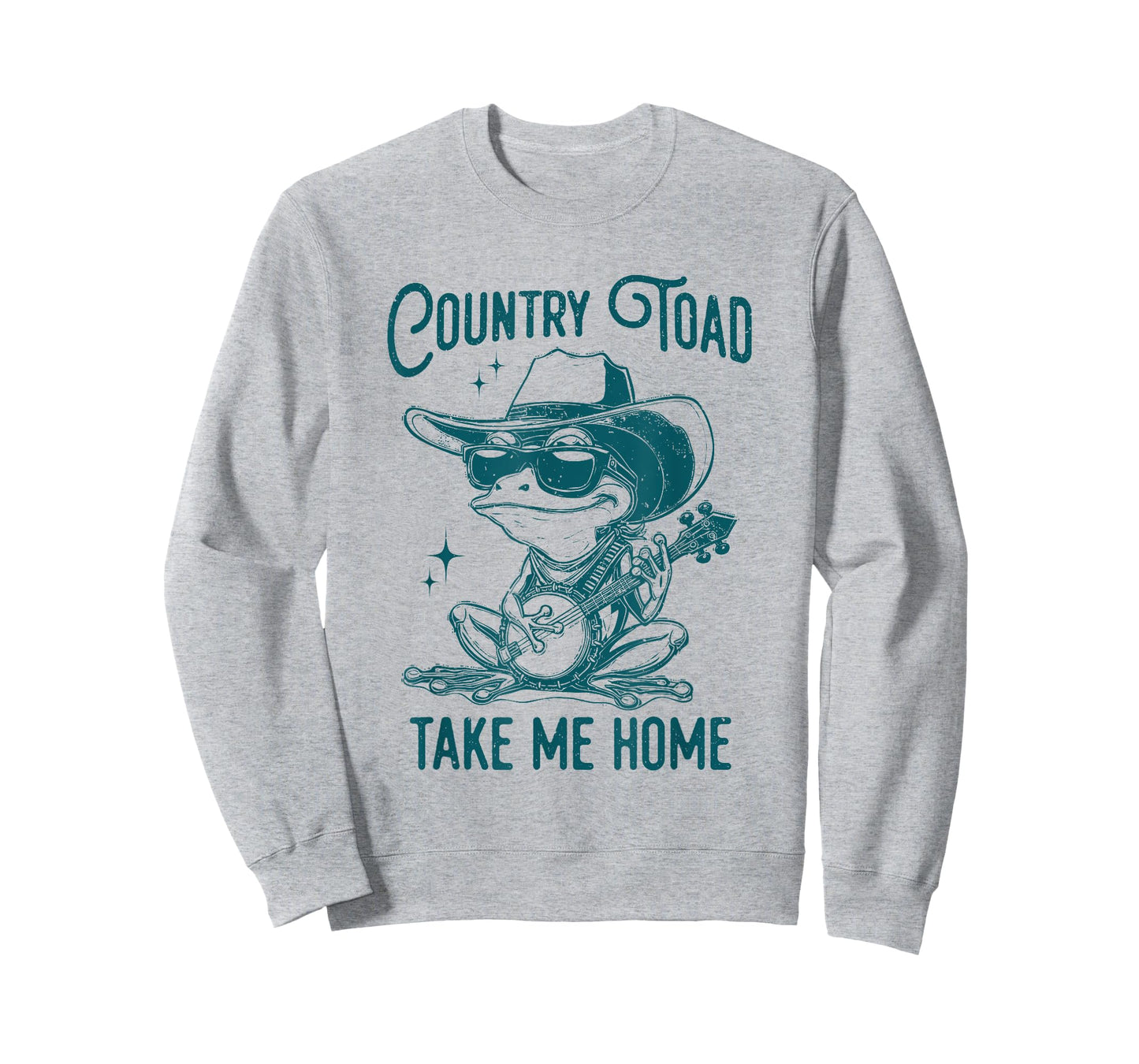 Country Toads Take Me Home Retro Banjo Funny Toad T-Shirt