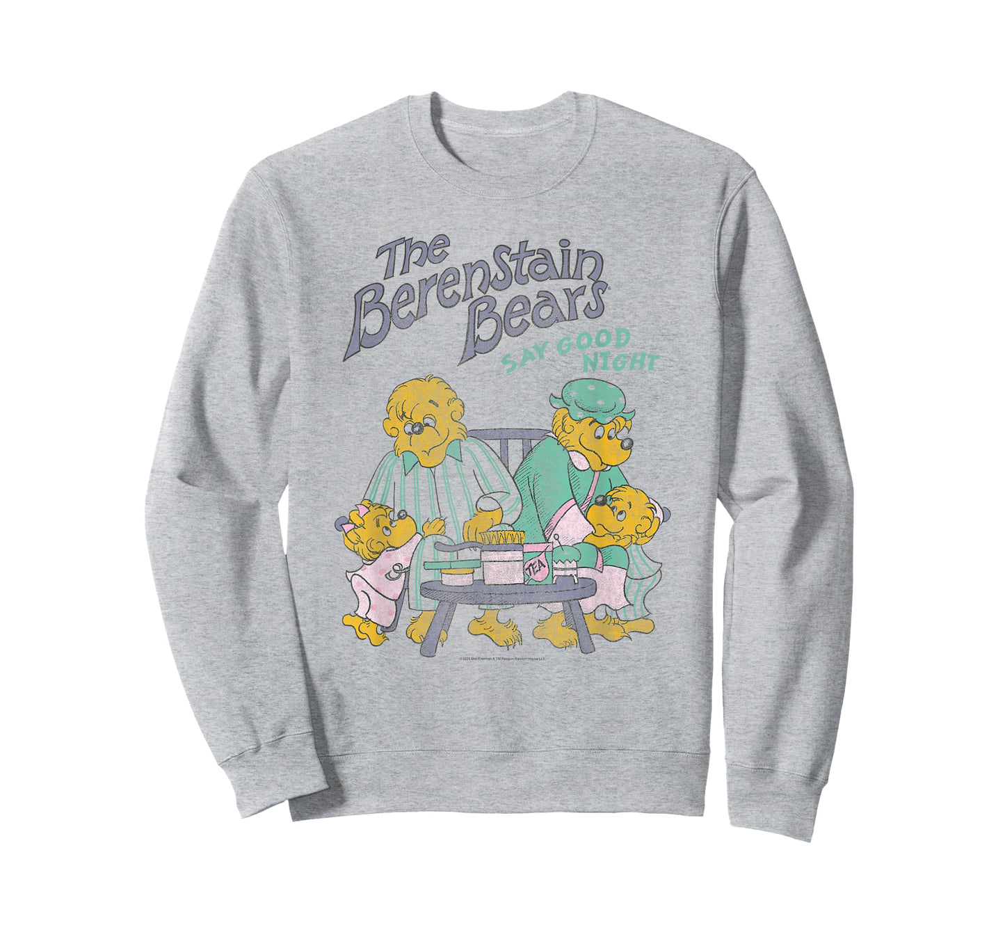 The Berenstain Bears Say Good Night Family Vintage Book T-Shirt