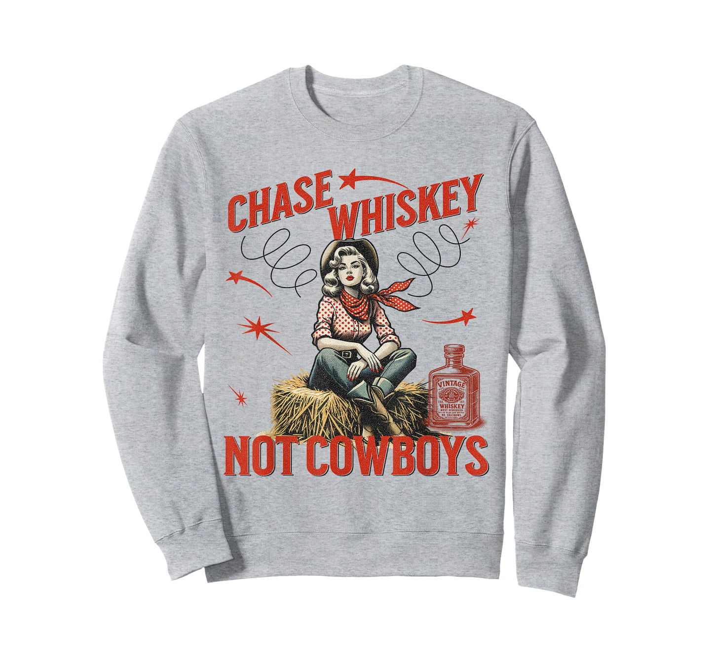 Chase Whiskey Not Cowboys Retro Rodeo T-Shirt